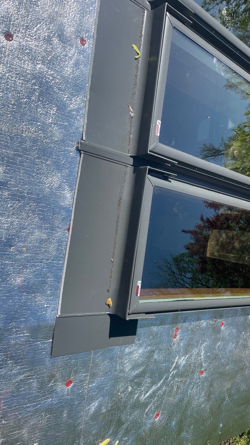 Roof Replacement w/ Skylights in Baltimore, MD (IKO Dynasty) by American Home Contractors