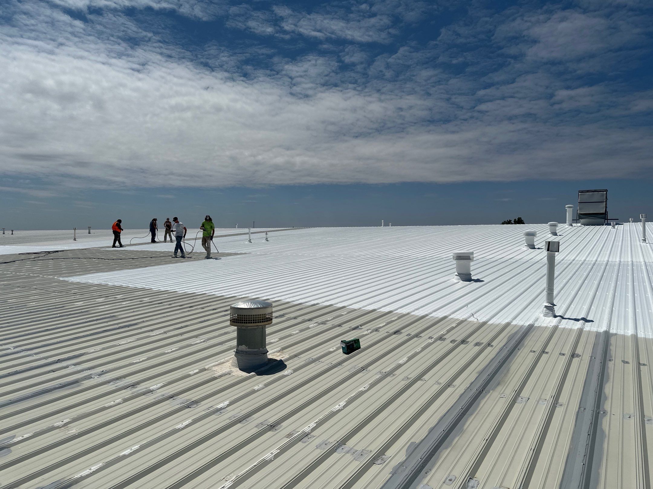 Metal Roof Restoration - David City, NE by Tillotson Enterprises