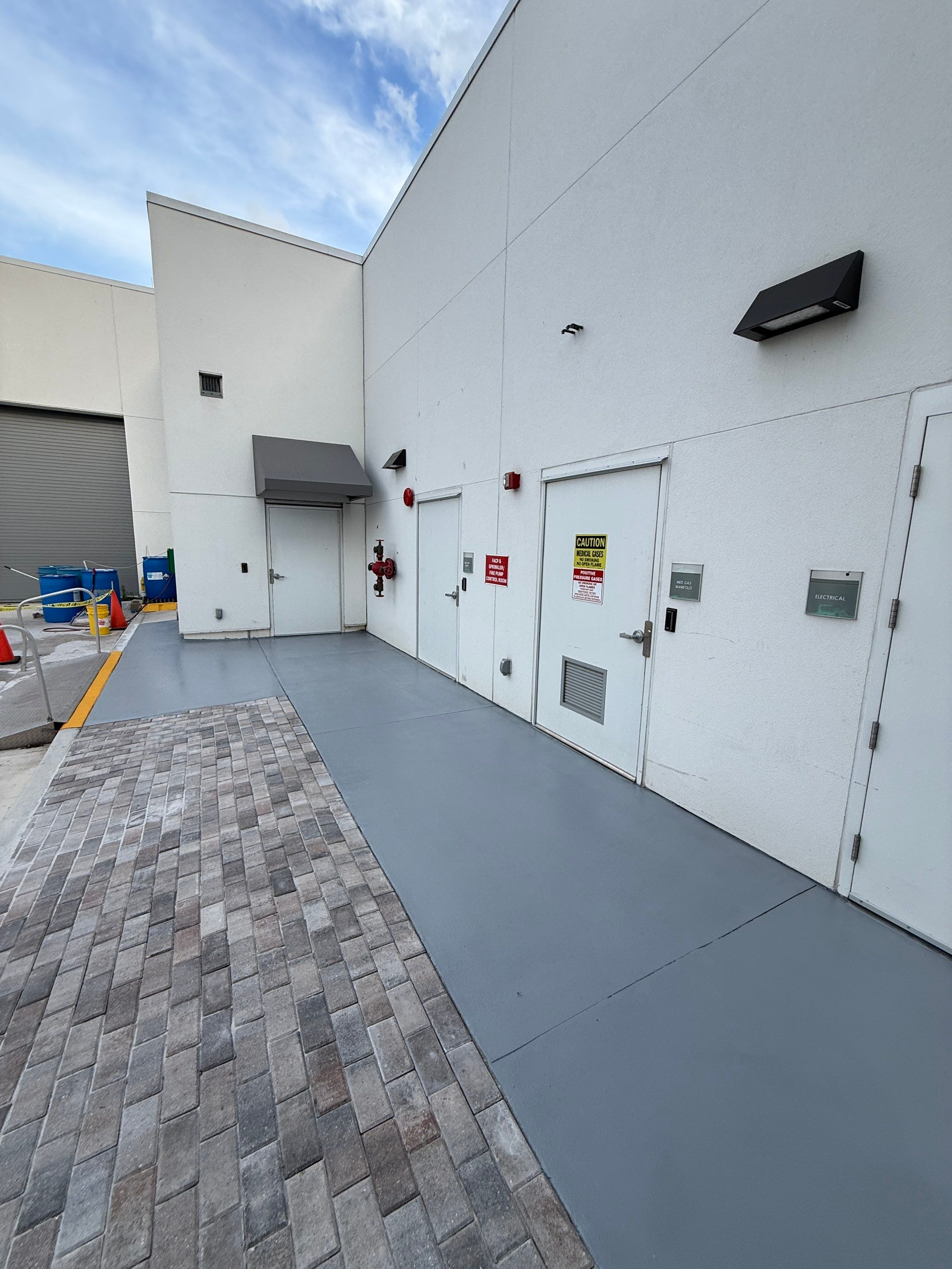 Strong Protection & Slip Resistance at South Florida Baptist Hospital by Performance Floors & Coating