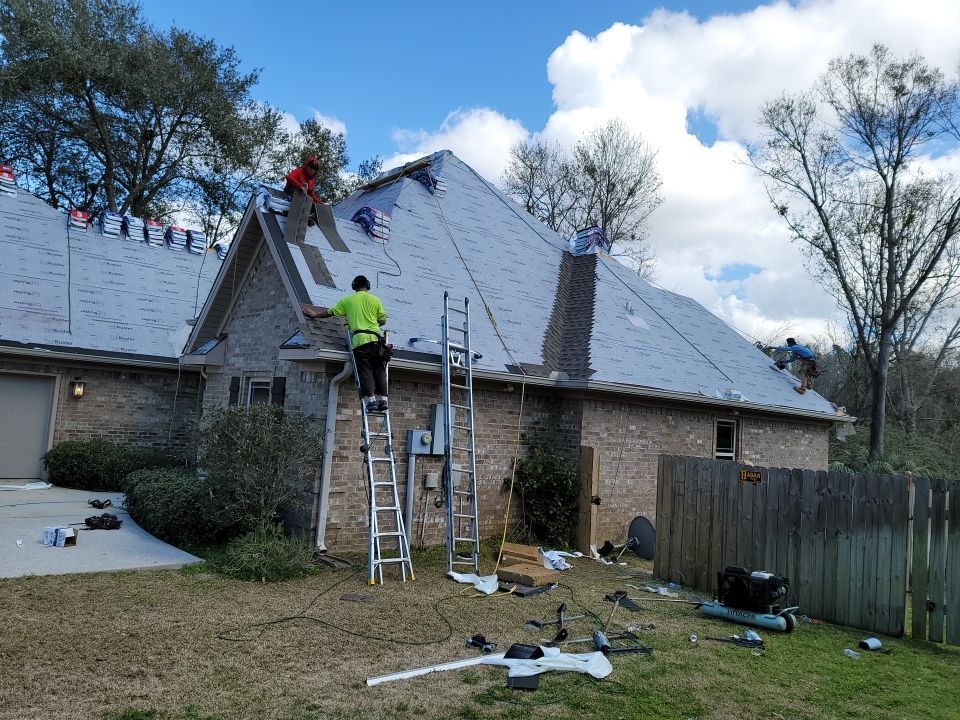 Residential Roofing Installation using Roof Replacement by American Roofing & Construction LLC