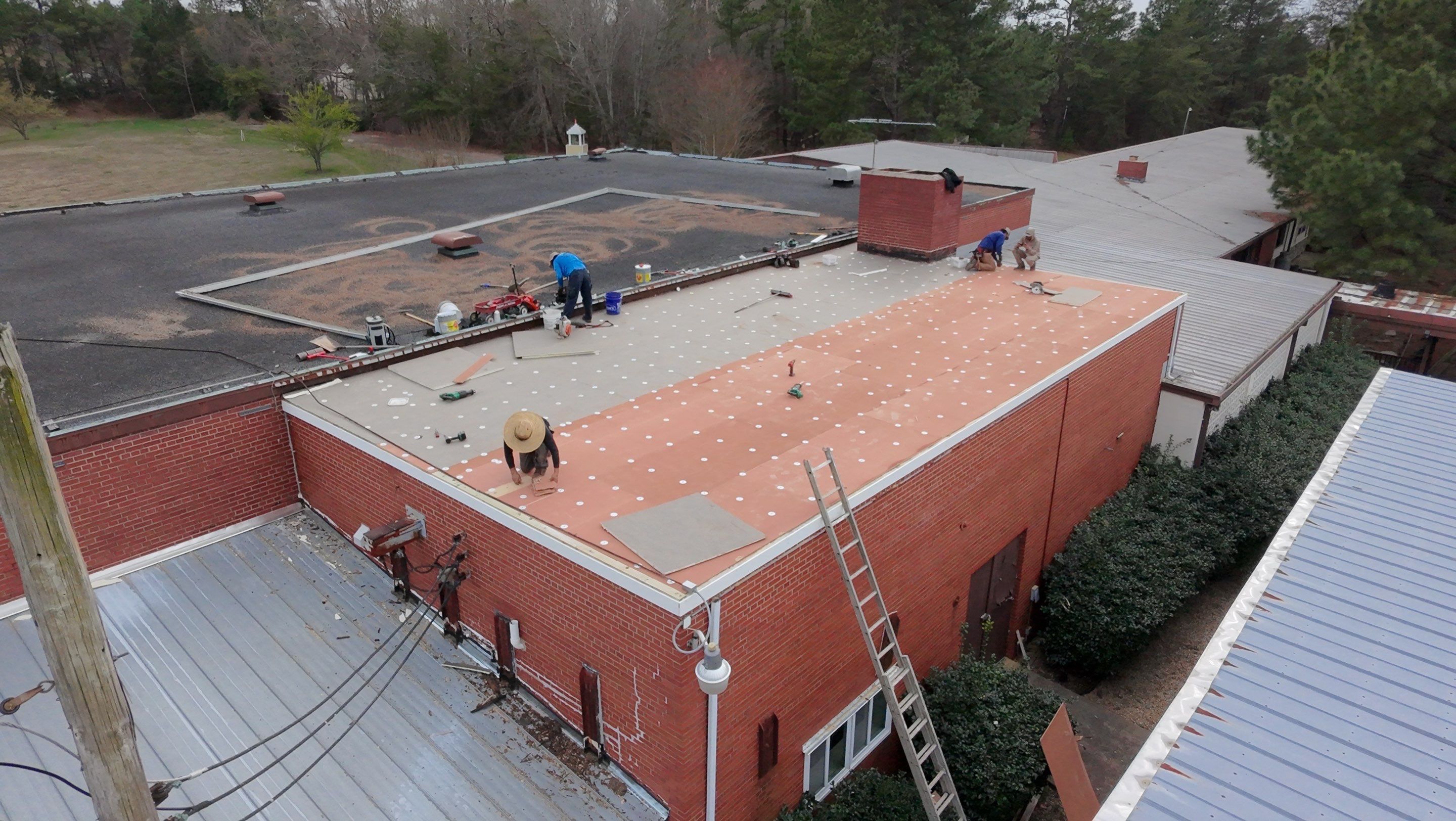Commercial TPO Roof Replacement – Mebane, NC by Carolina Professional Roofing, Inc