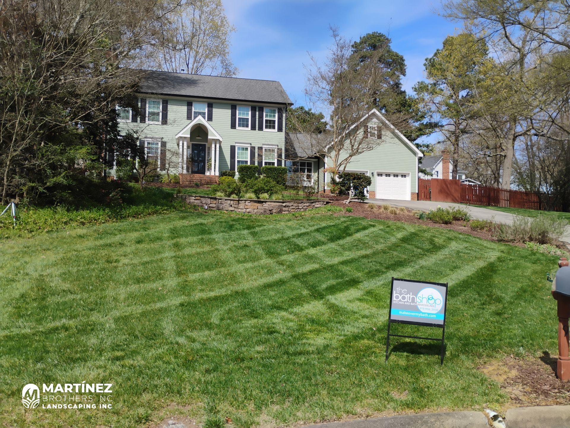 Lawn maintenance in Durham by Martinez Brother’s Nc Landscaping Inc