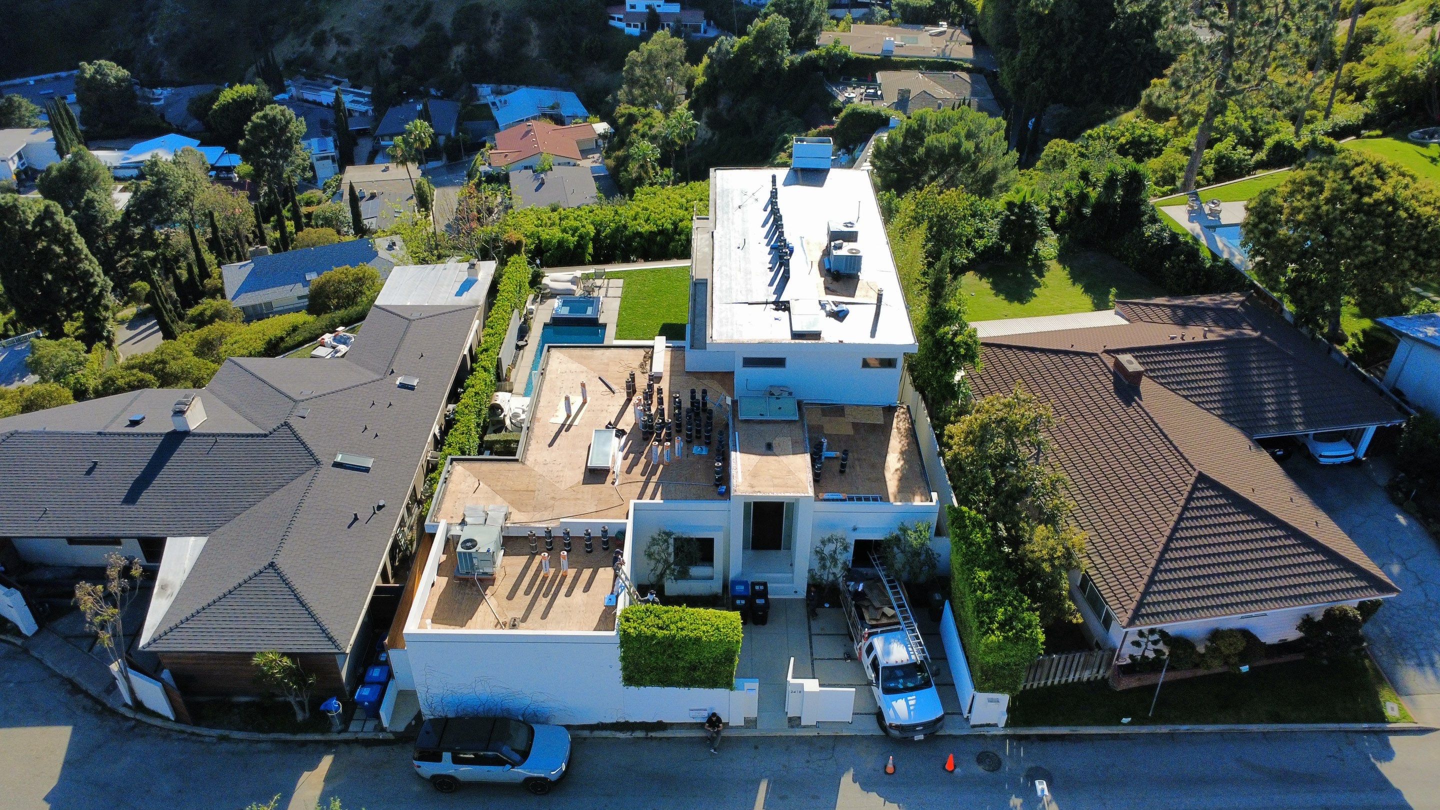 Residential Project in Hollywood Hills by Hull Brothers Roofing