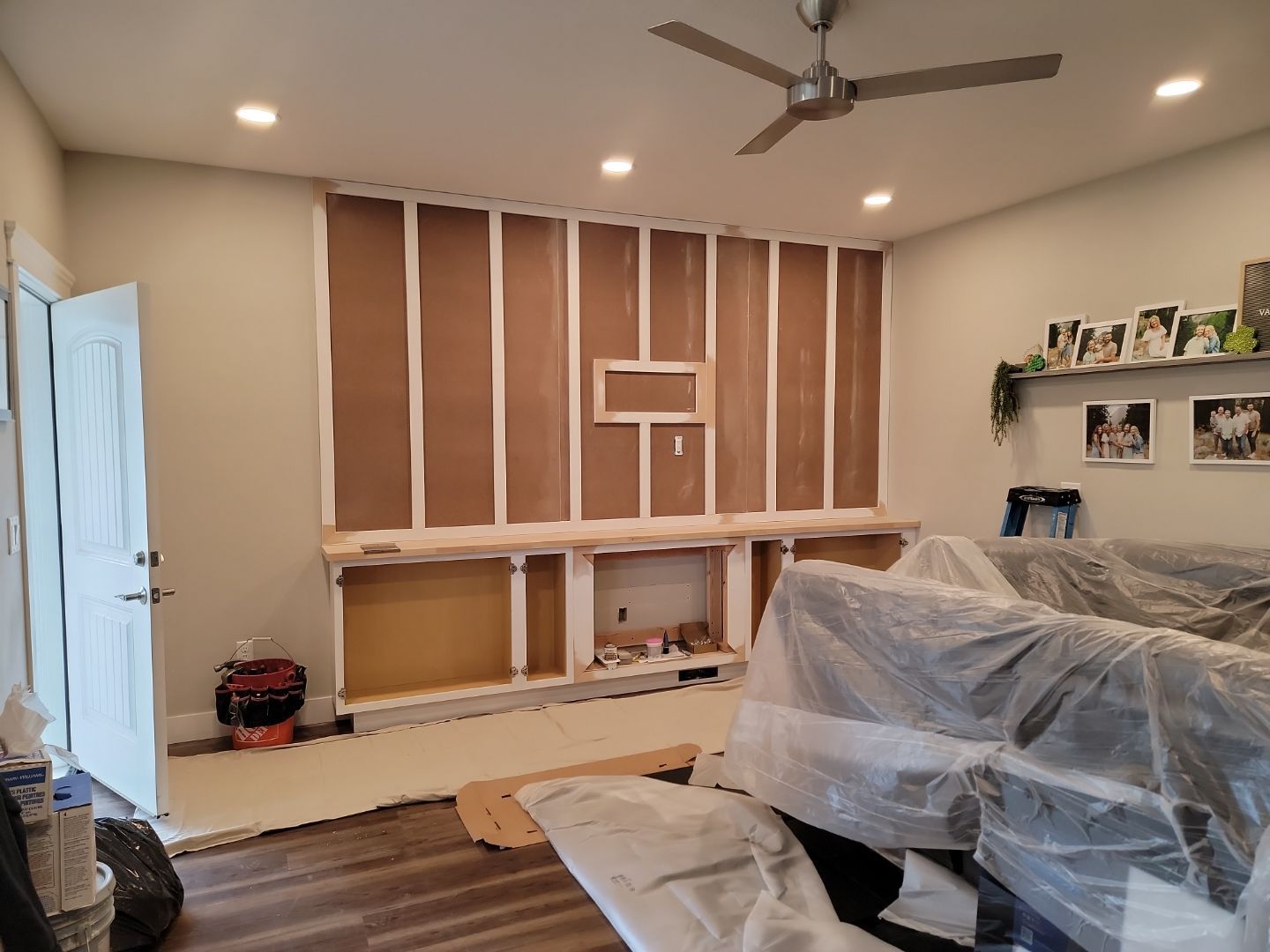 Fireplace Project in West Jordan by Rudd Builders LLC