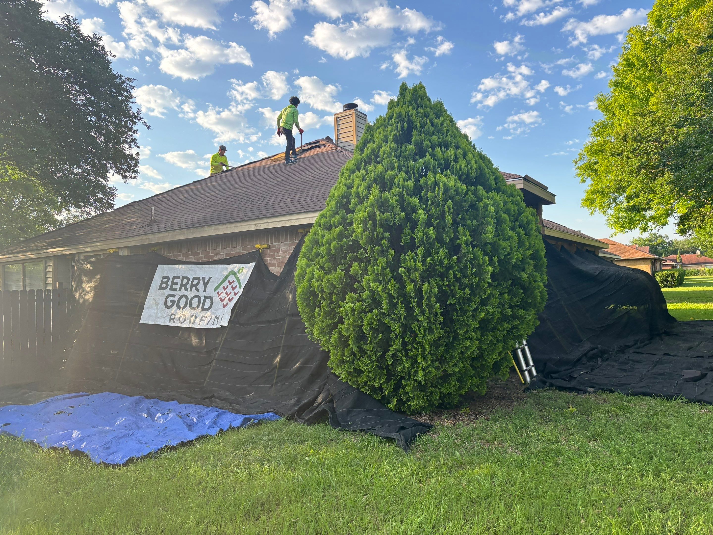 Residential Roofing Malarkey Vista w New Gutters by Berry Good Roofing 