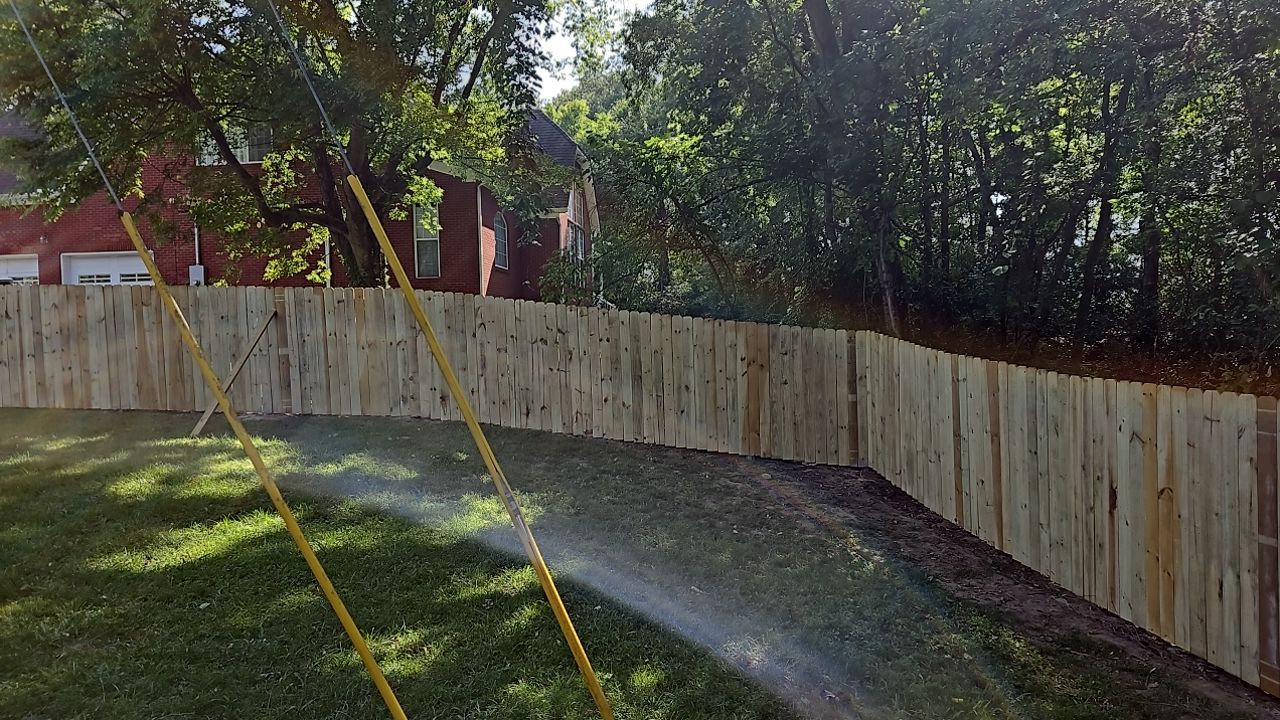 Berry Road - Fence Installation  by Pillar and Pine