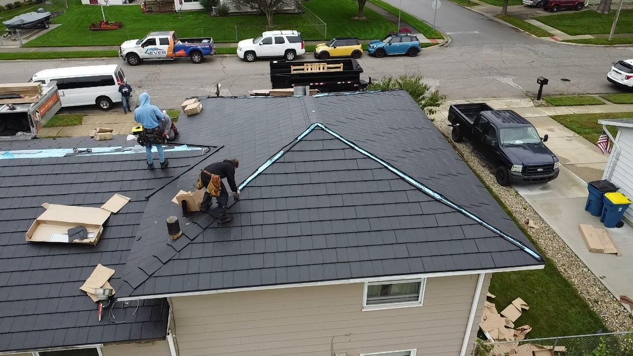Mishawaka Indiana Metal Slate Roof Installation – Residential Upgrade by 4Ever Metal Roofing