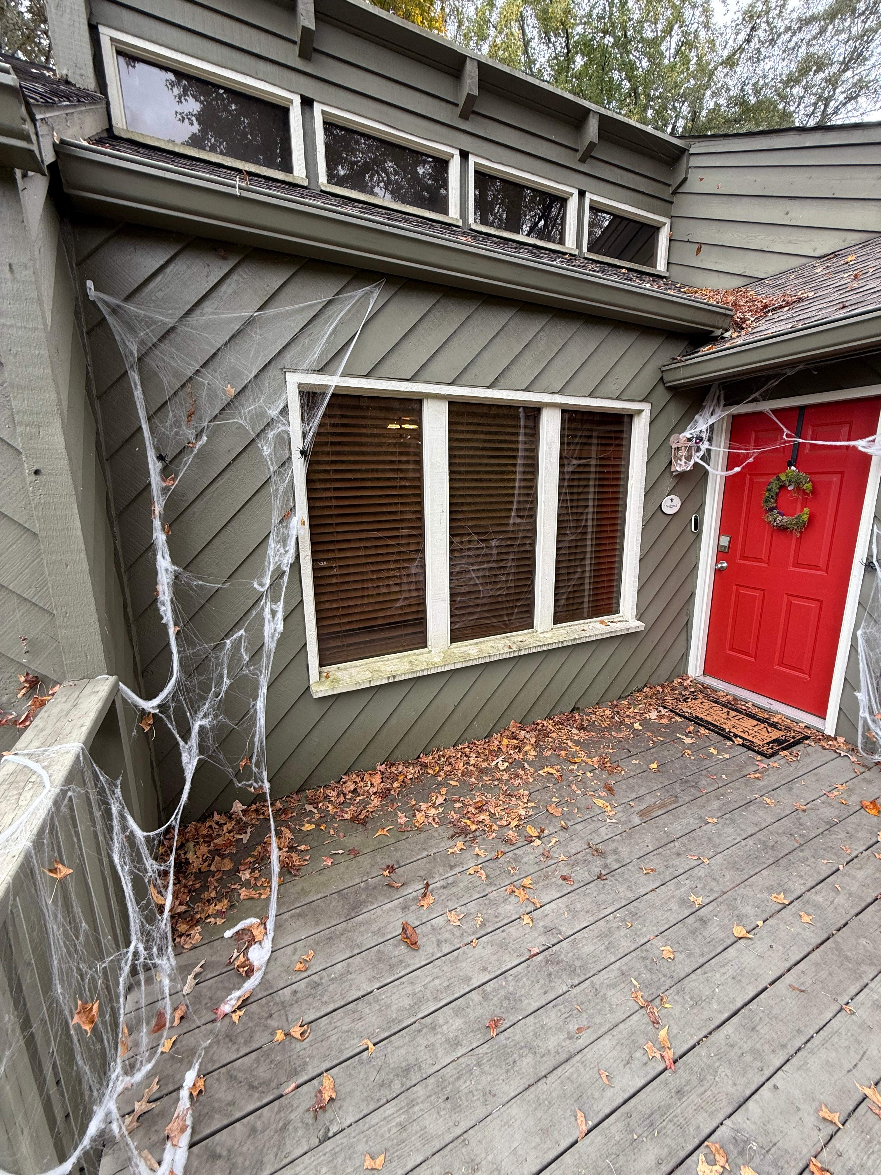 Elevated Wood Deck and Siding Replacement in Marietta by Swift Home Renovations