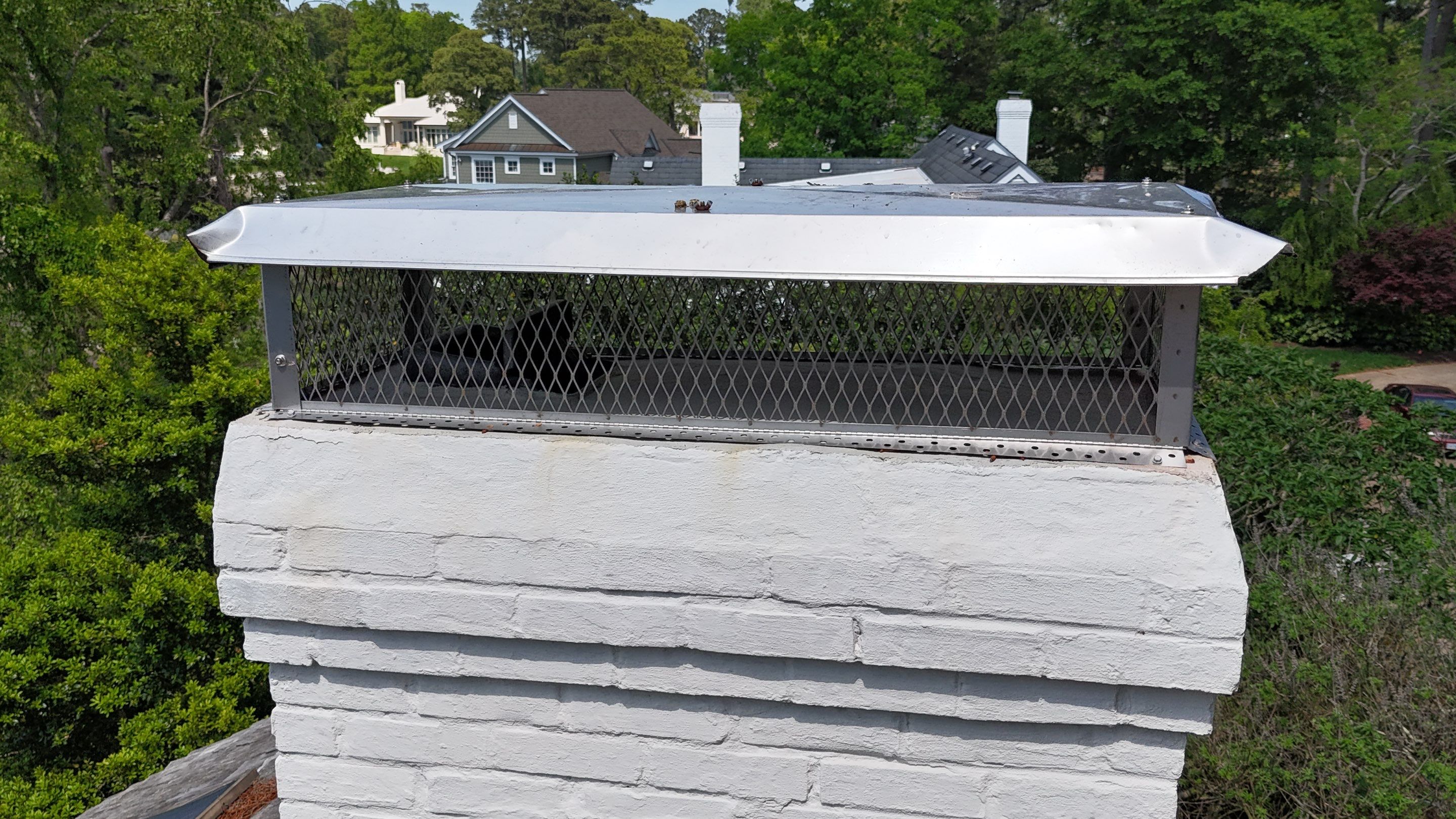 Chimney Cap in Virginia Beach by Premier Chimney and Roofing