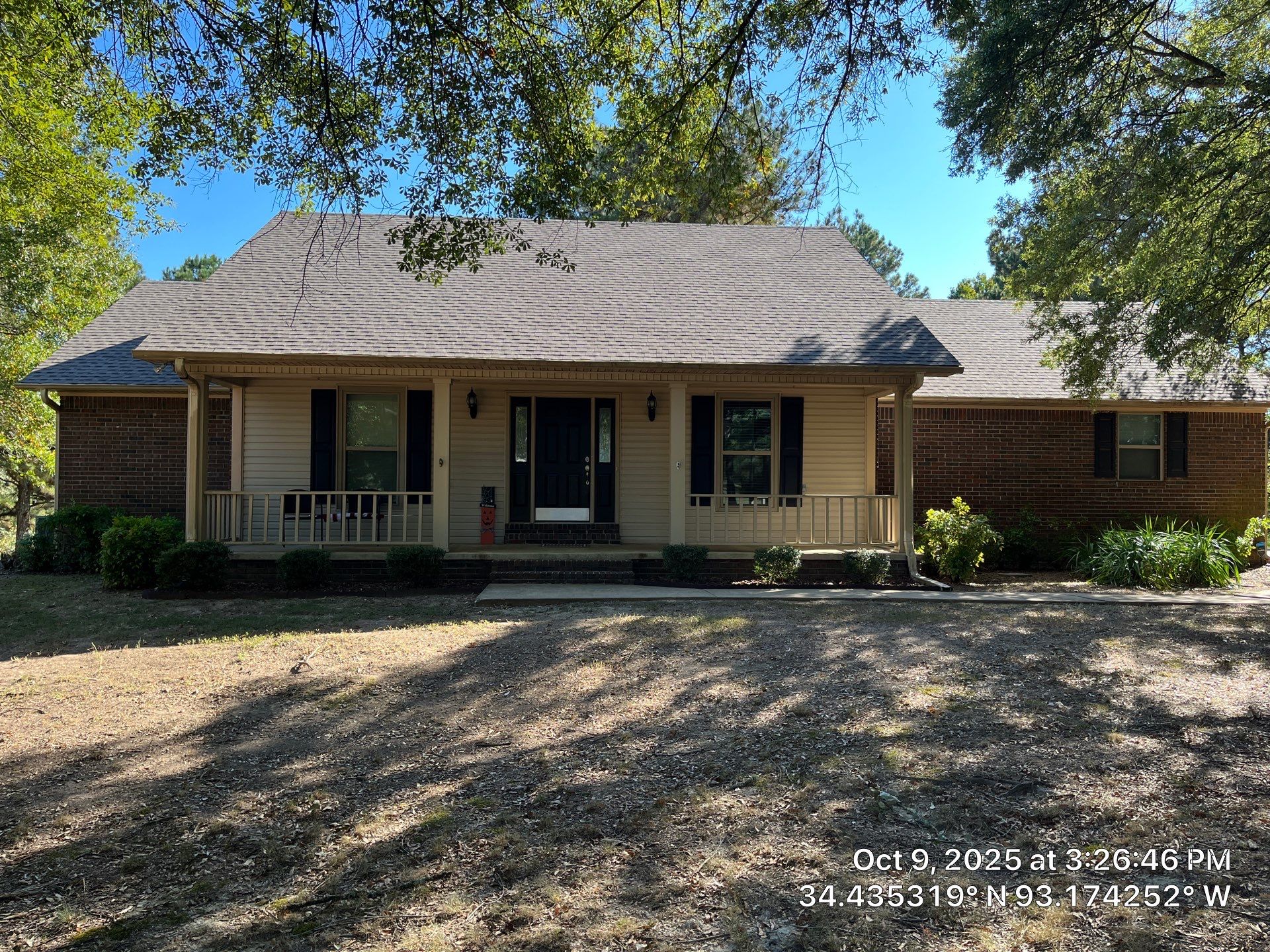 Full Residential Roof Replacement with GAF Timberline HDZ Shingles in Hot Springs by Temple Roofing and Exteriors