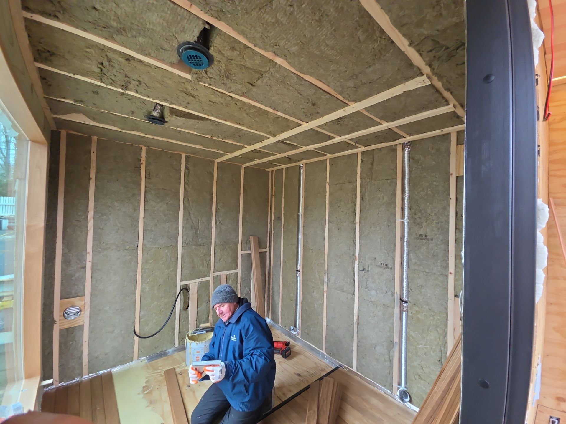 Sauna Project in Sudbiry Ma by UBrothers Construction