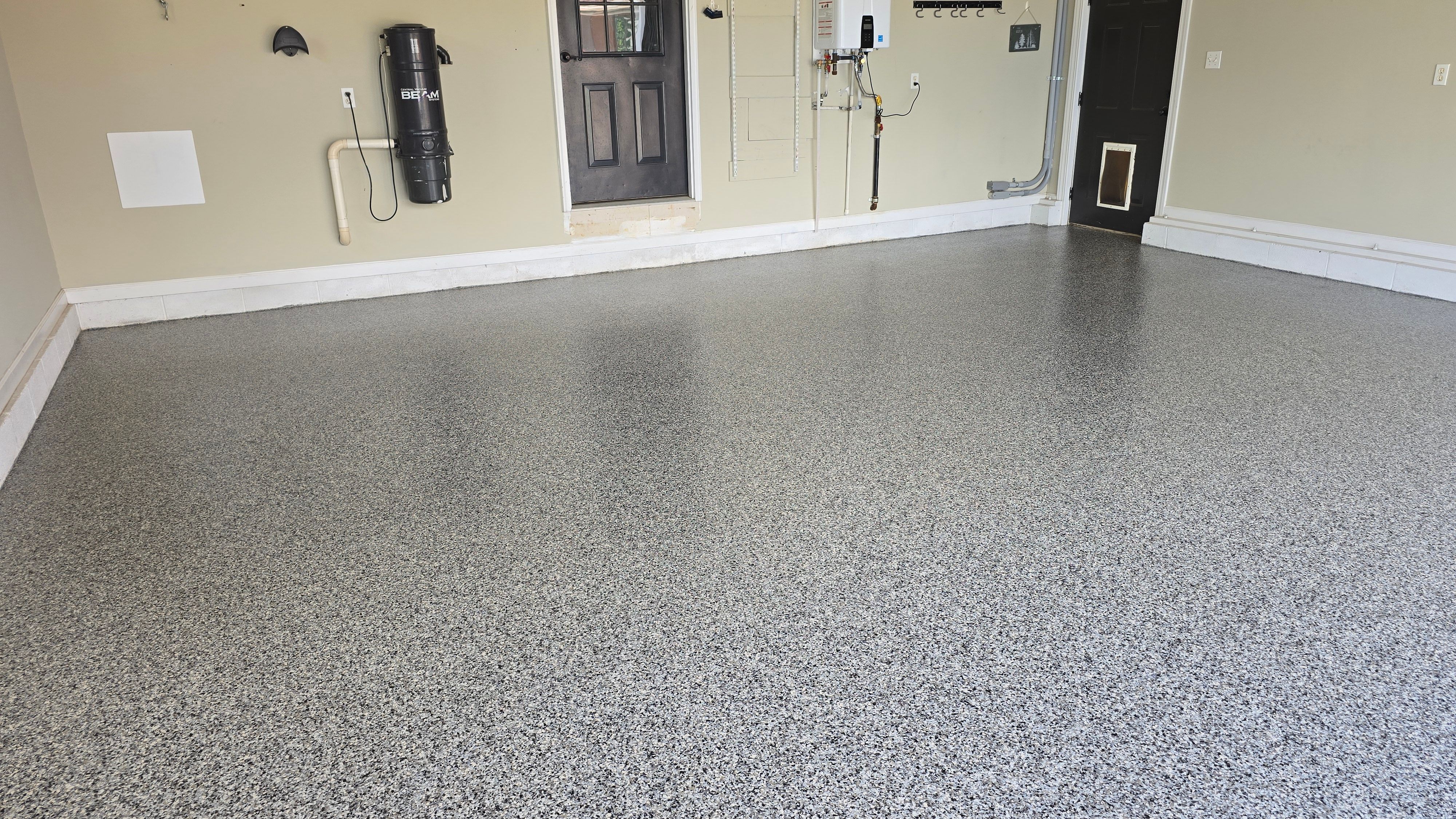 Two garages completed using Hog and Morel  by Elite Floor Solutions