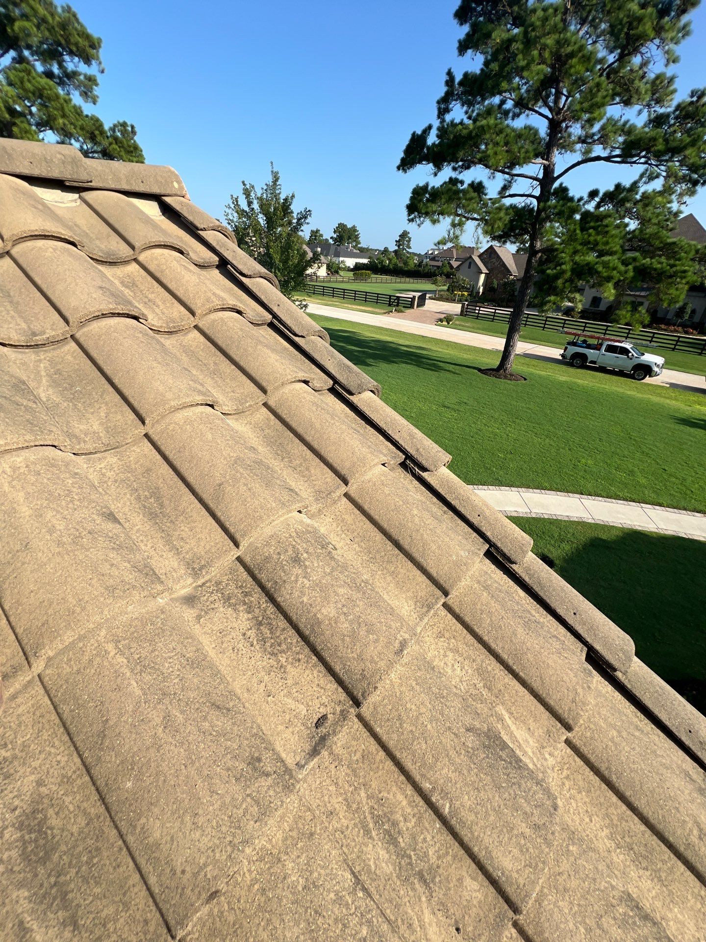 Residential Roofing Repair using tile by Roof Repair Company