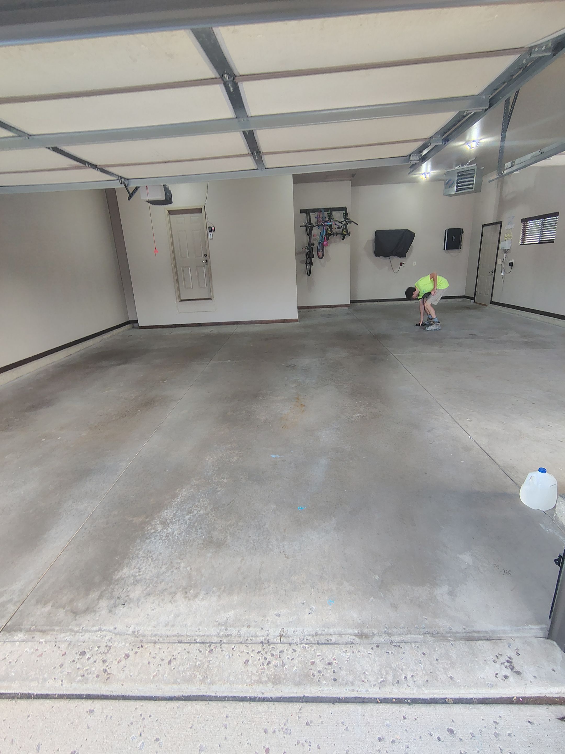 Garage and Patio Concrete Coatings in Sioux Falls by Select Painting, Coatings & Garage Cabinets