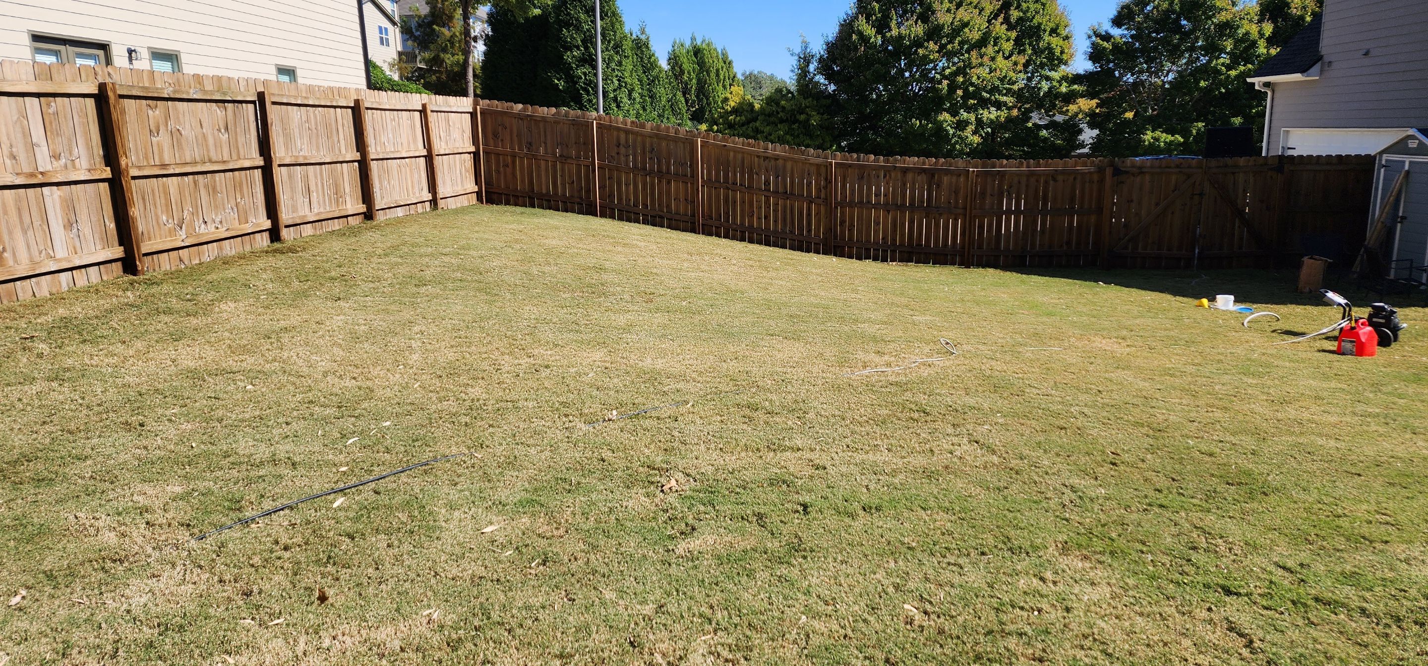 Fence Stained using Pecan Semi-Transparent by SSE by Titans of Timber Fence & Stain
