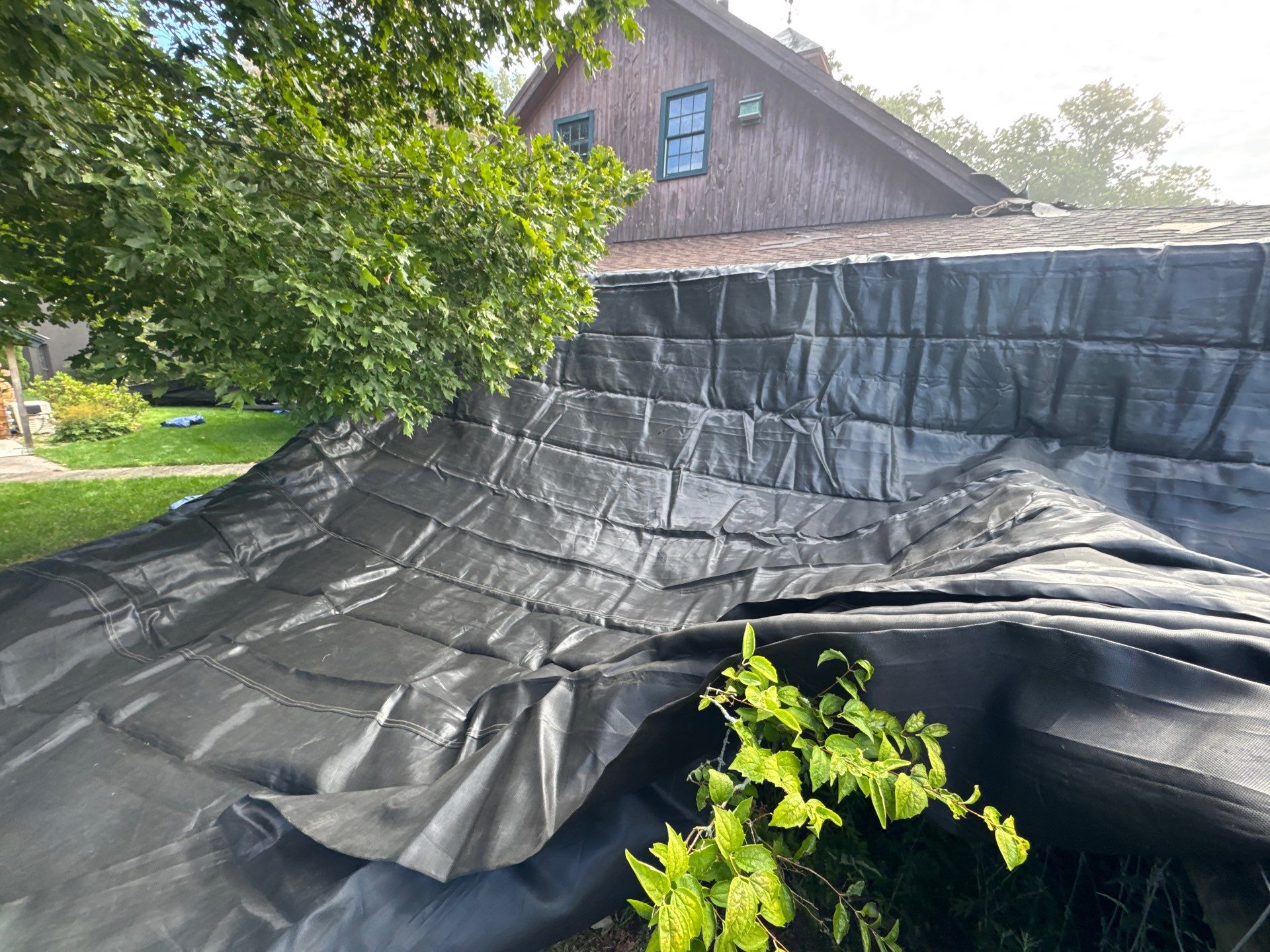 Garage & Barn Roof Replacement in Greenfield, NH | Owens Corning Shingles by Adam Vaillancourt Roofing LLC