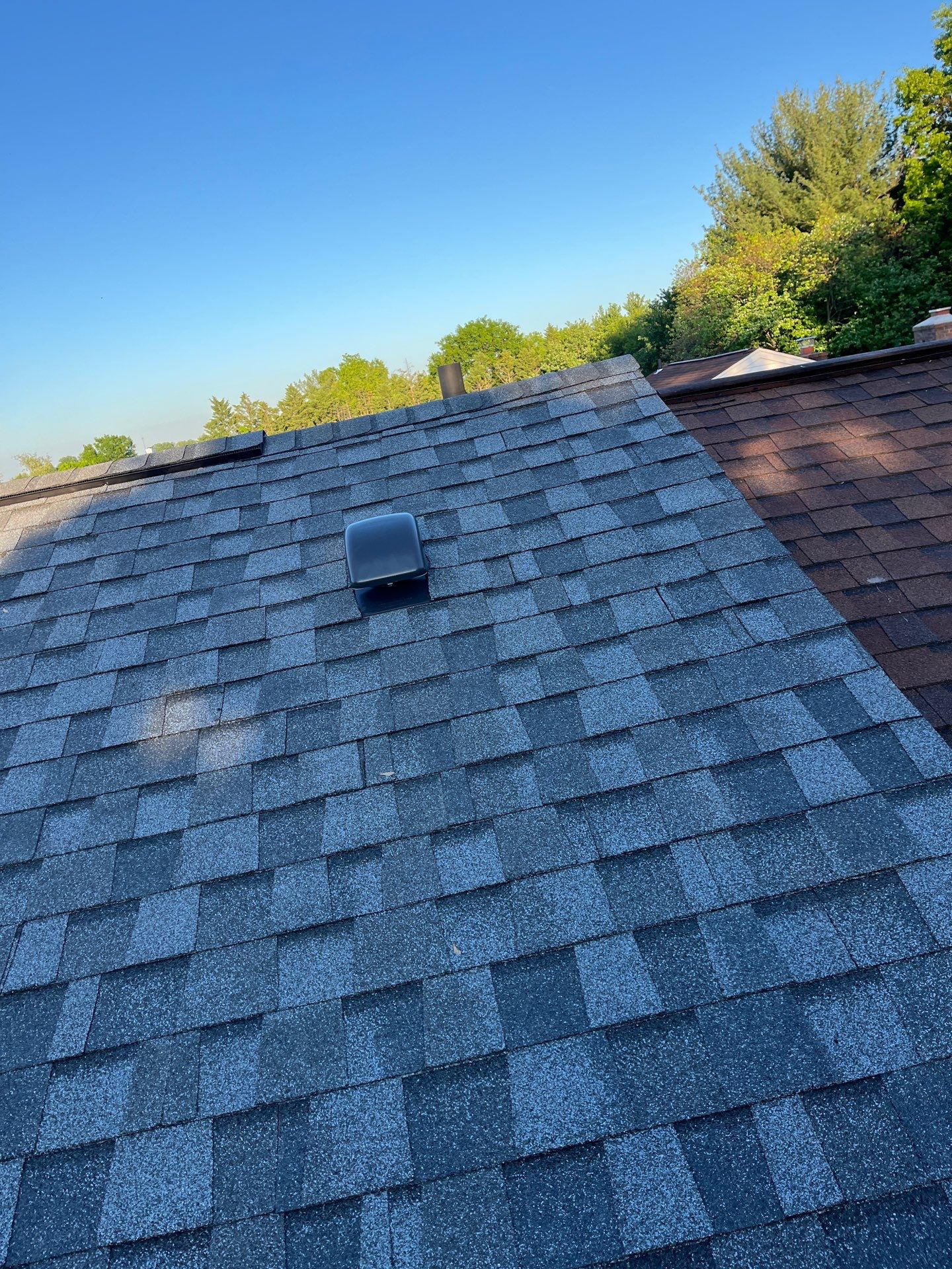 Oakton: CertainTeed Landmark Pro Designer Shingles in Max Def Pewter by RM Banning, Inc.