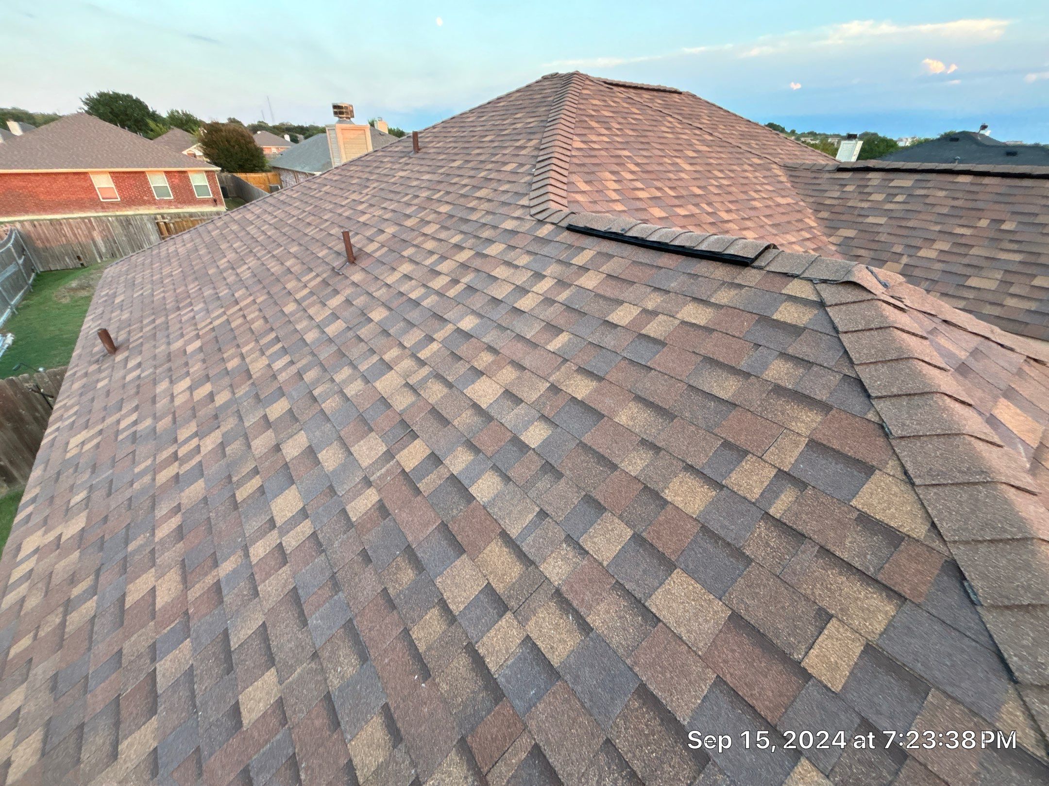 USAA Approved Reroof Project by Berry Good Roofing 
