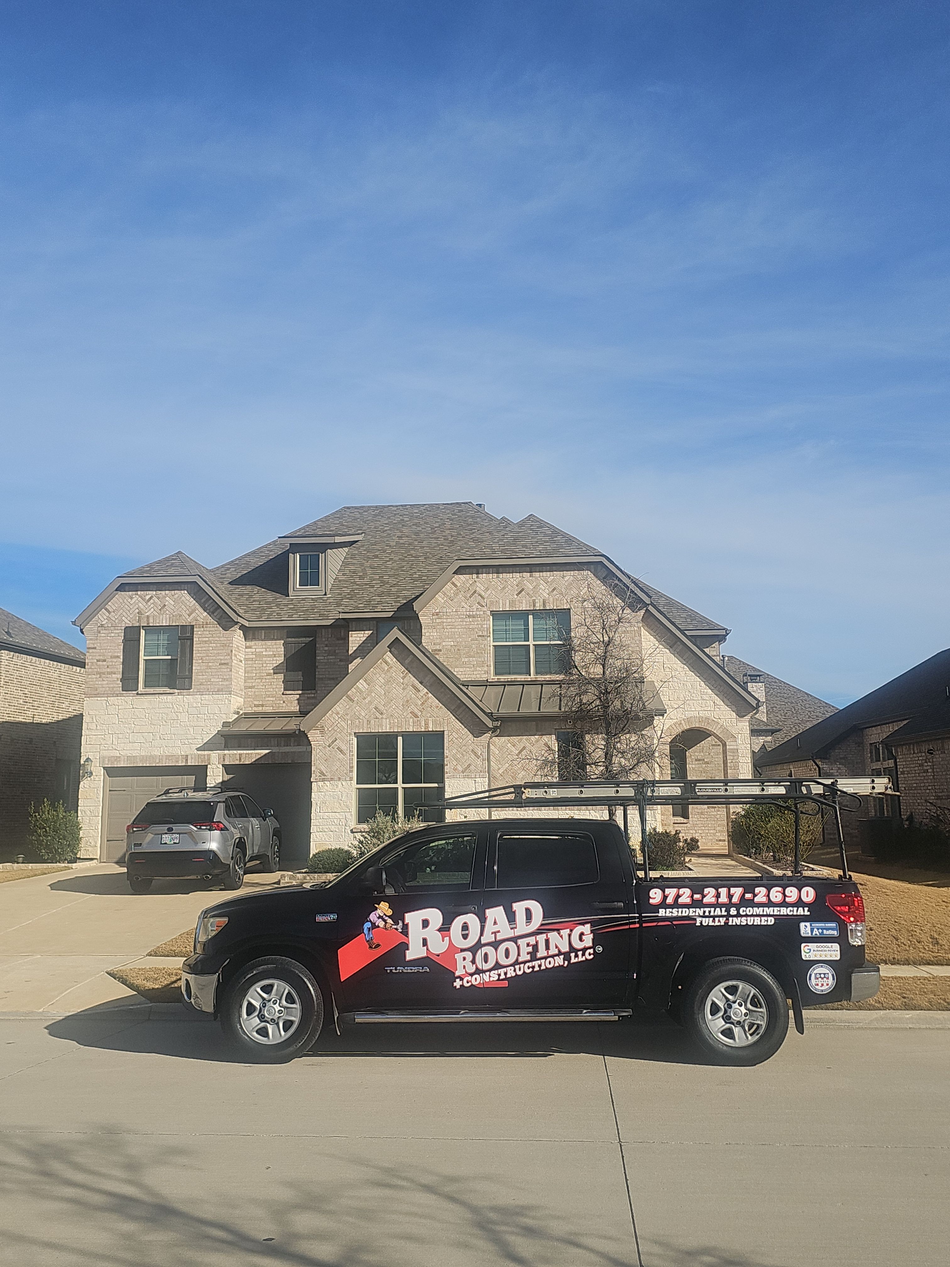 Large GAF Roof Replacement in Northlake, TX by road roofing llc