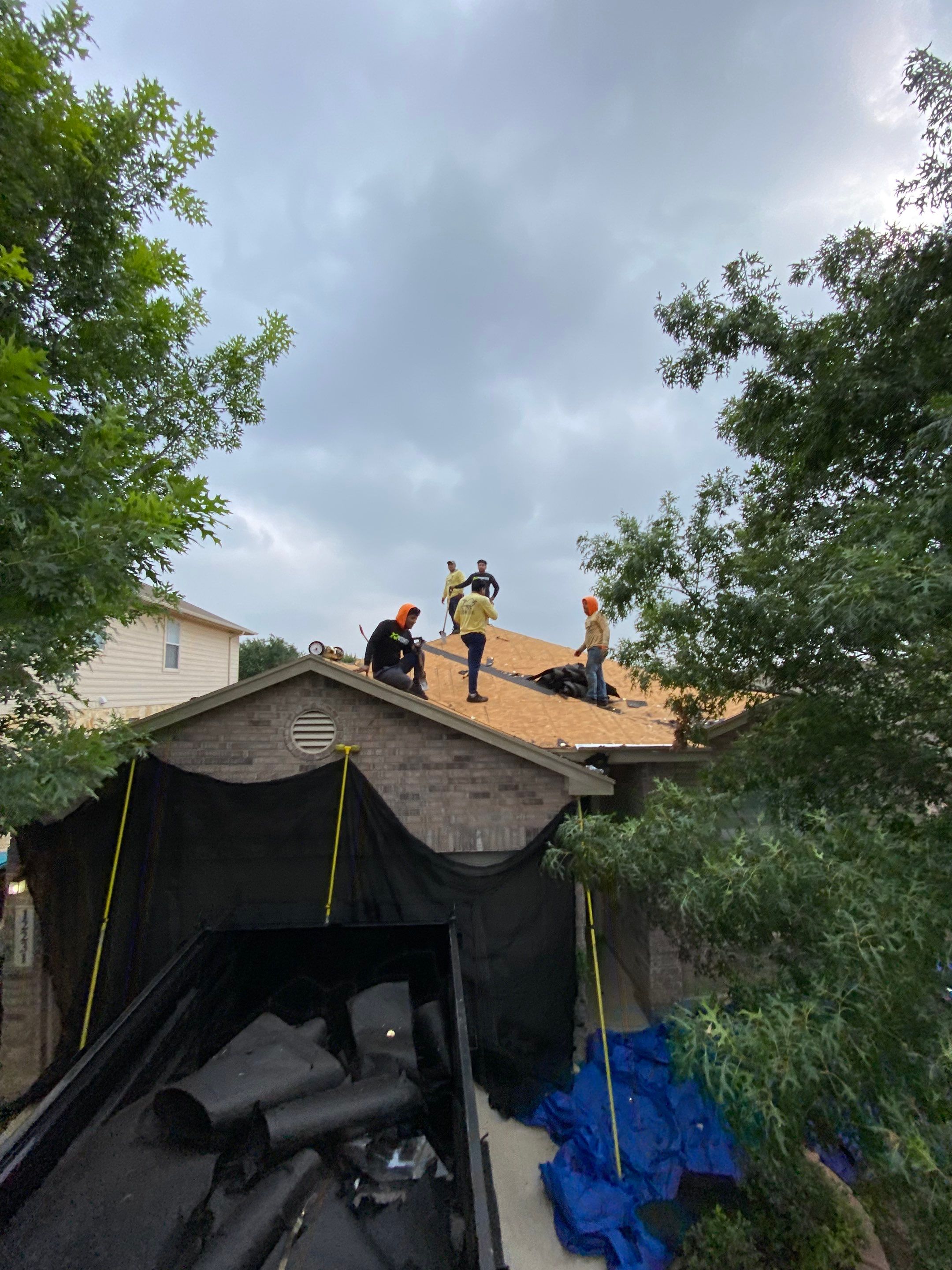 San Antonio Roof Project by Bison Roofing  