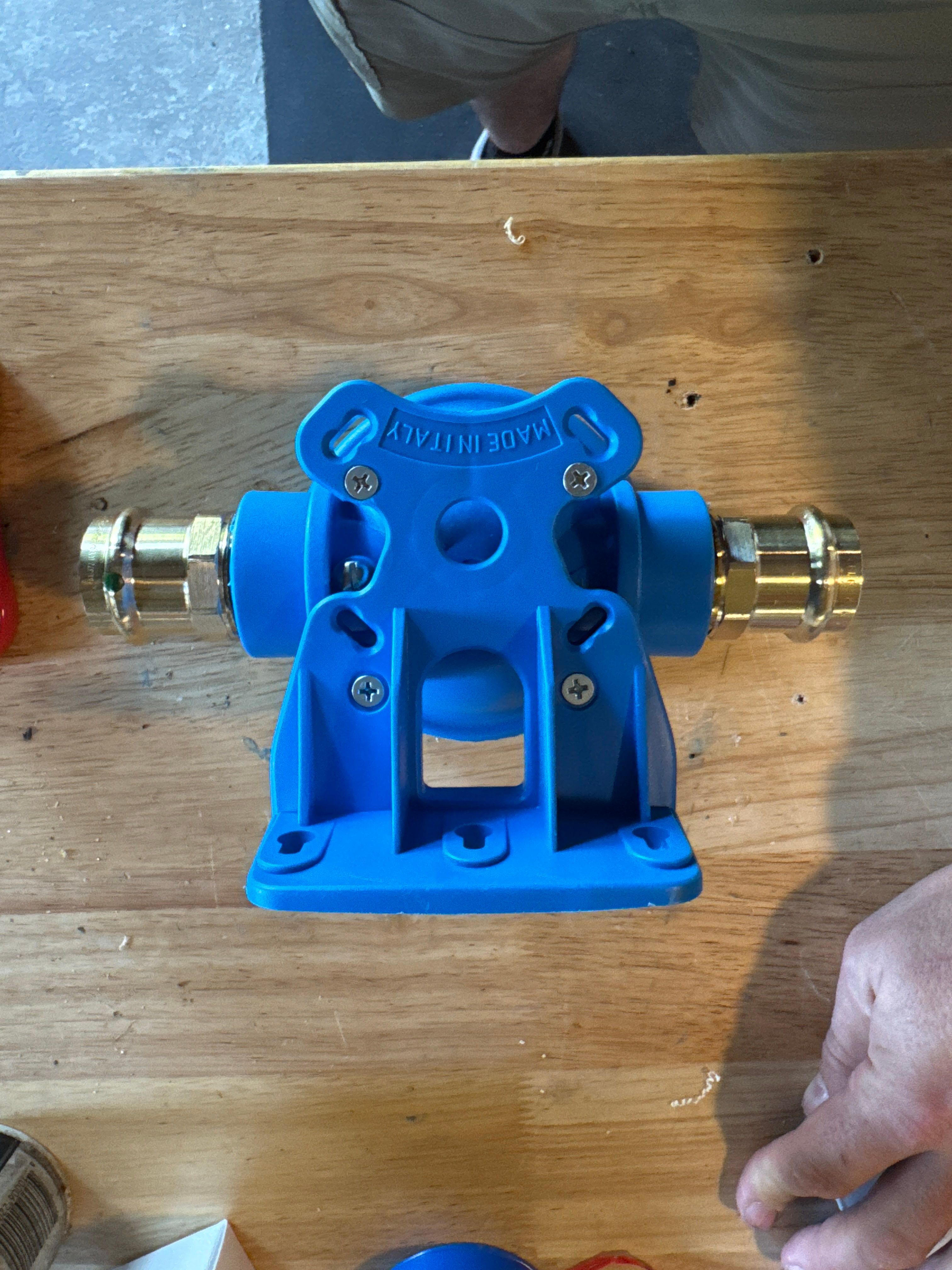 Combination Water Softener and Carbon Filter Installation. by Stake Plumbing and Heating