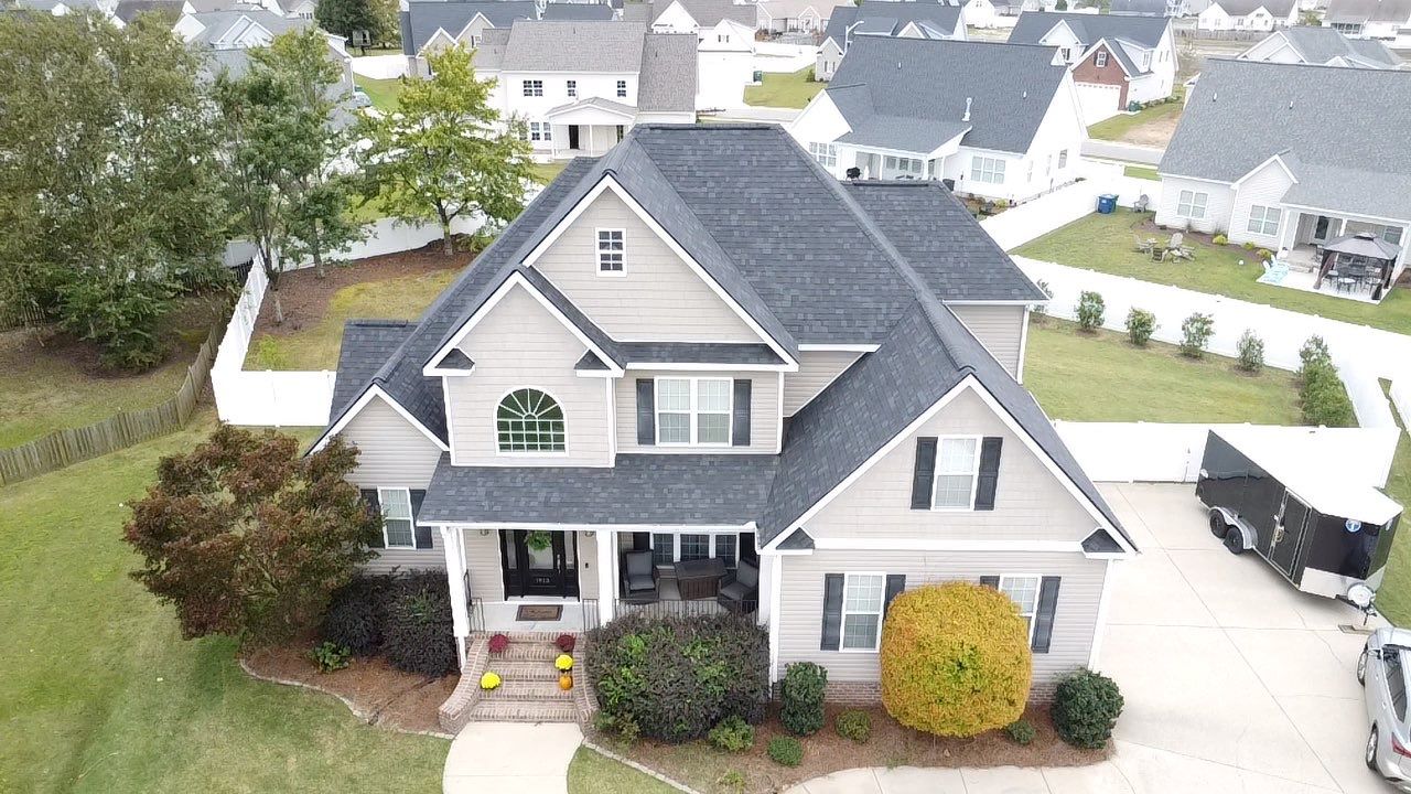 Roof Replacement Project in Winterville by Roofing Solutions