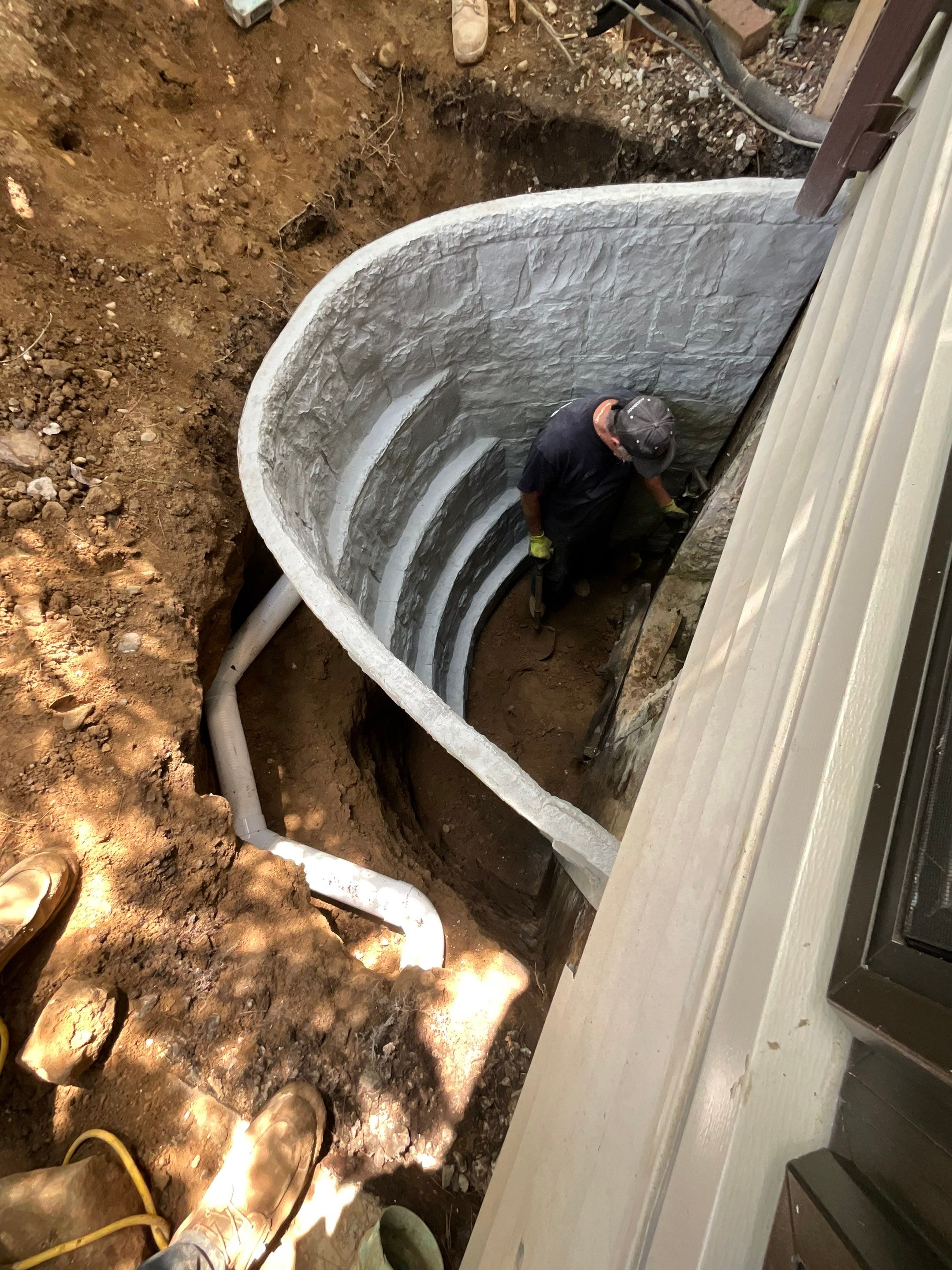 Dove Hill Dr • Manhasset, NY 11030 by A.M. Shield Waterproofing, Corp.