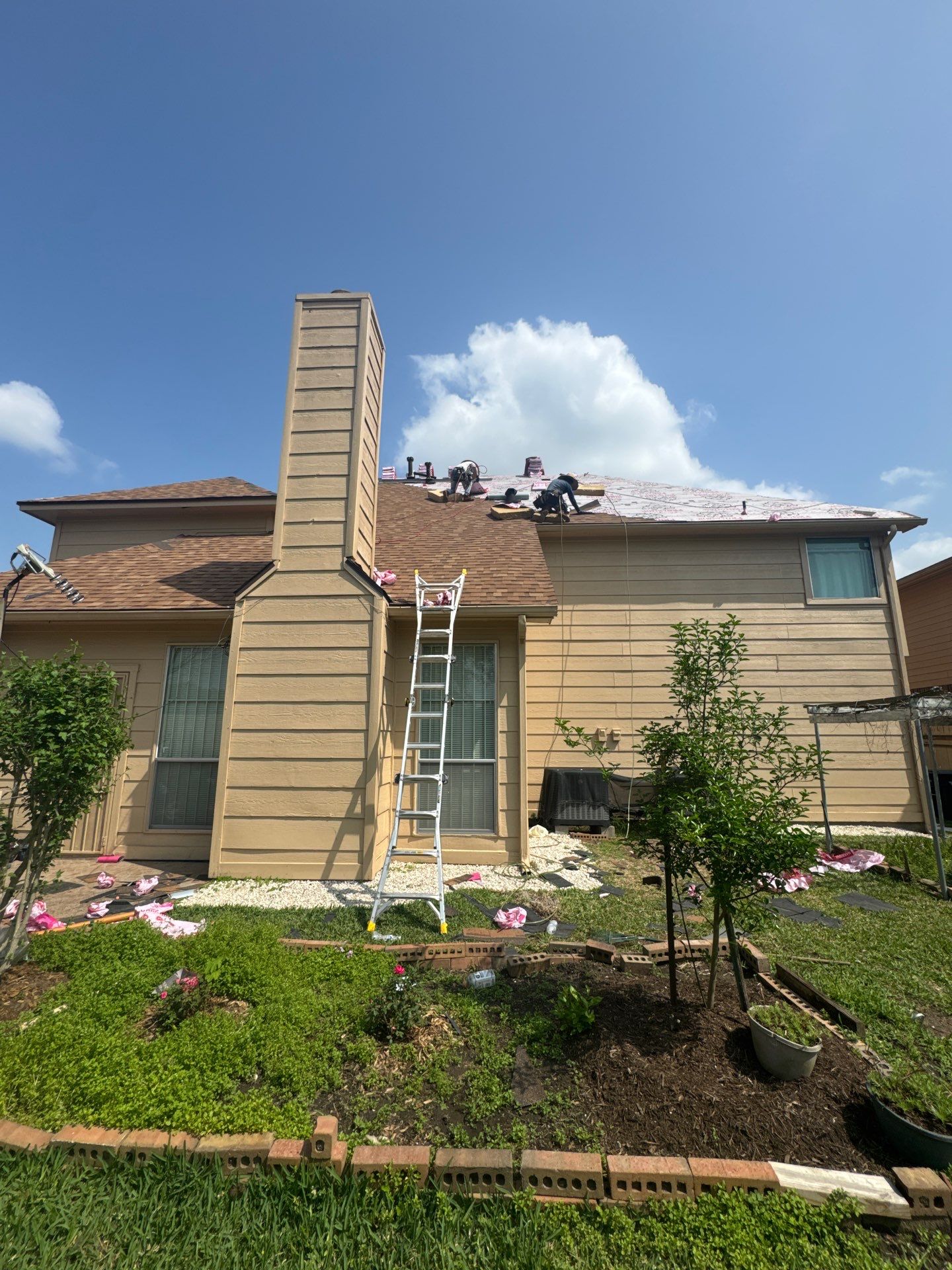 Project in Houston by Proud Roofing