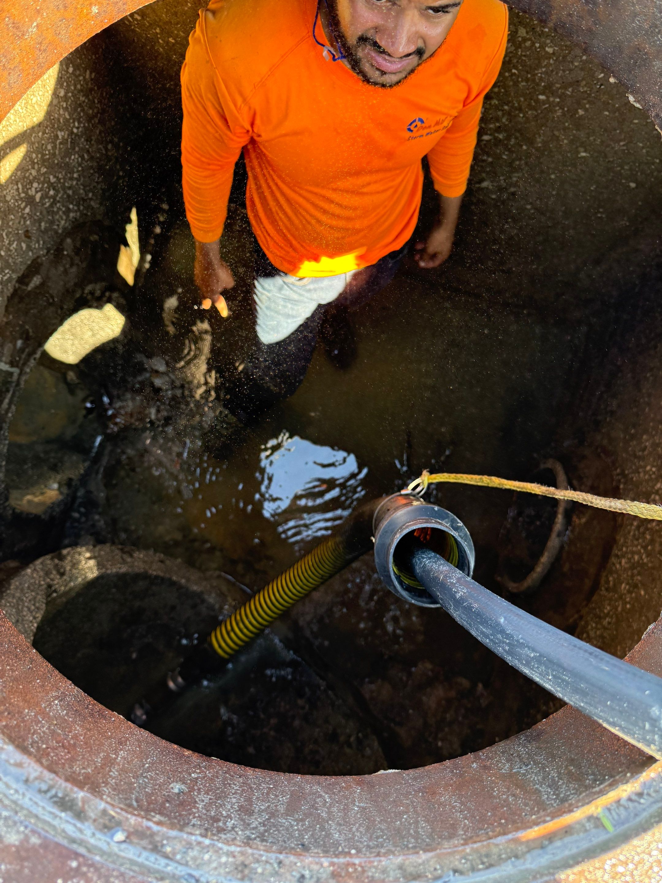 Coffee Rush Fort Myers with PRS by Don Mar, Inc. Storm Water Solutions