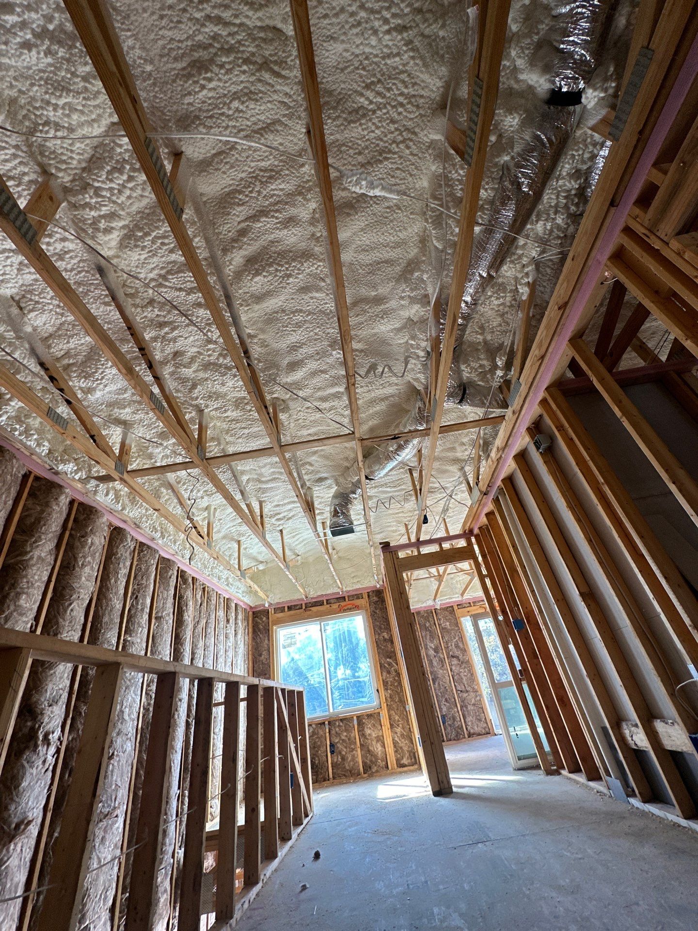 Batt/ Spray foam insulation by Apex Insulation Solutions