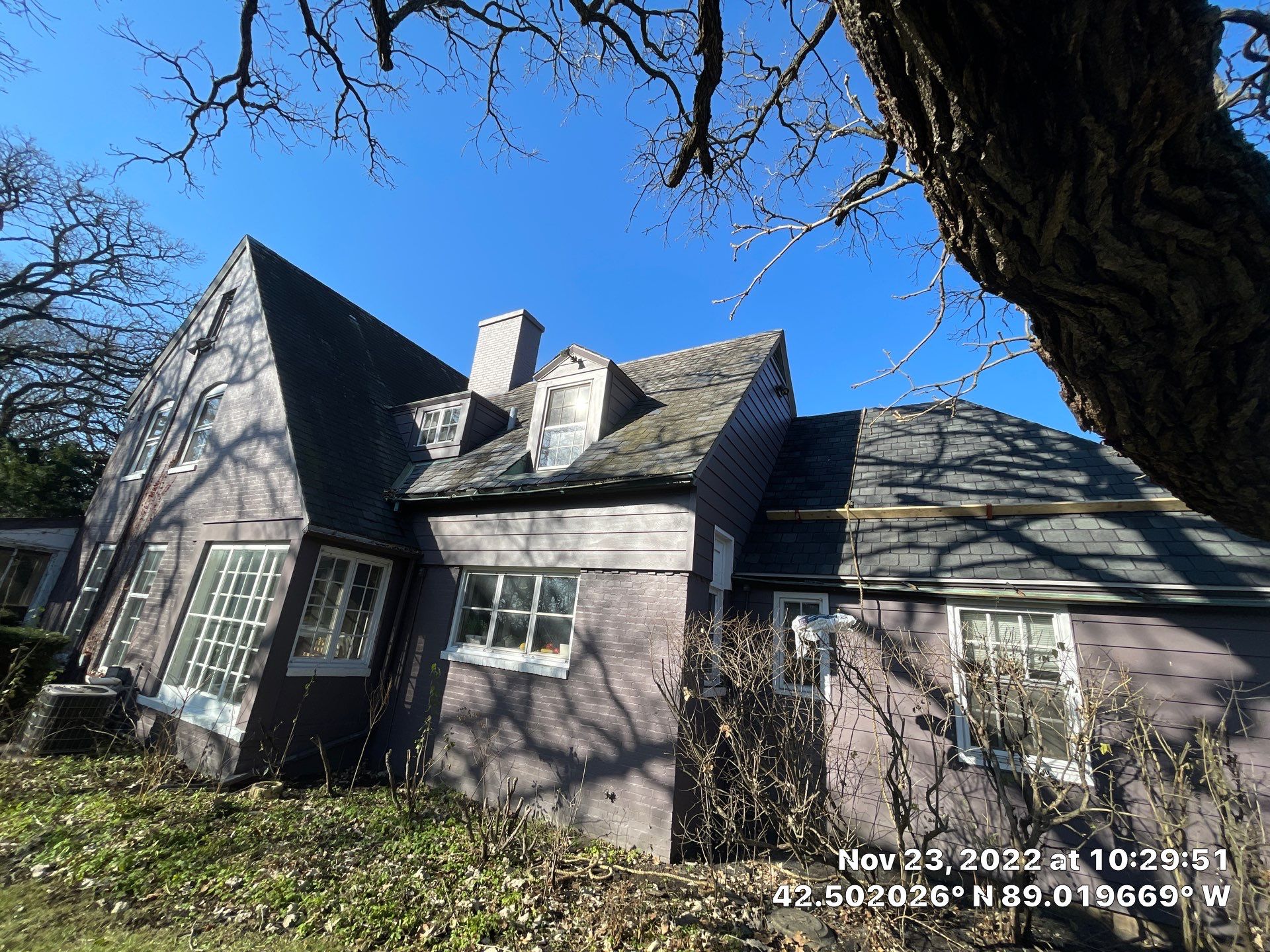 Slate Roof Removal using Atlas Storm Master Slate by Total Exteriors