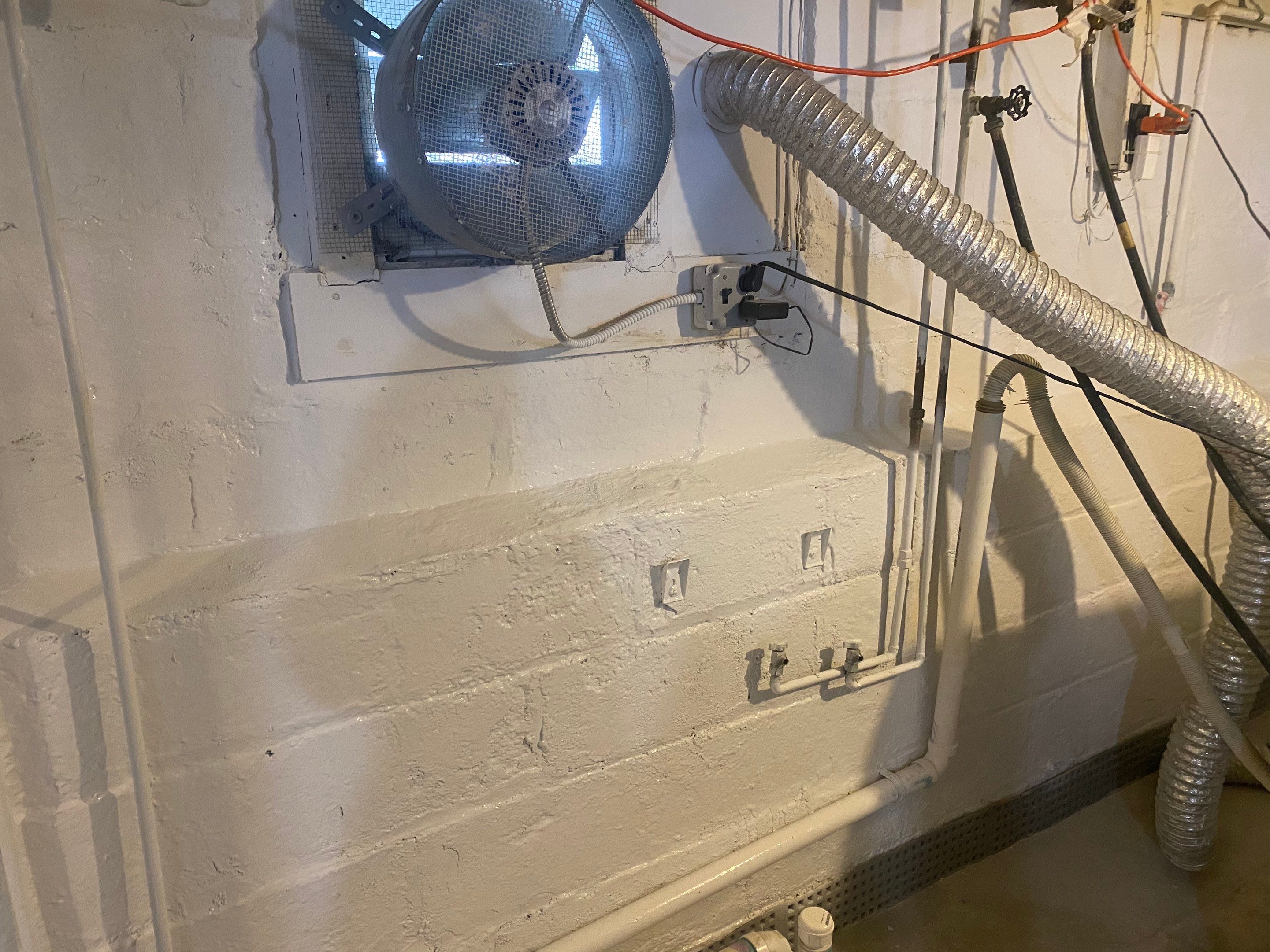 Interior French Drain Job in Bloomfield, NJ by Pure Service Pro, LLC 