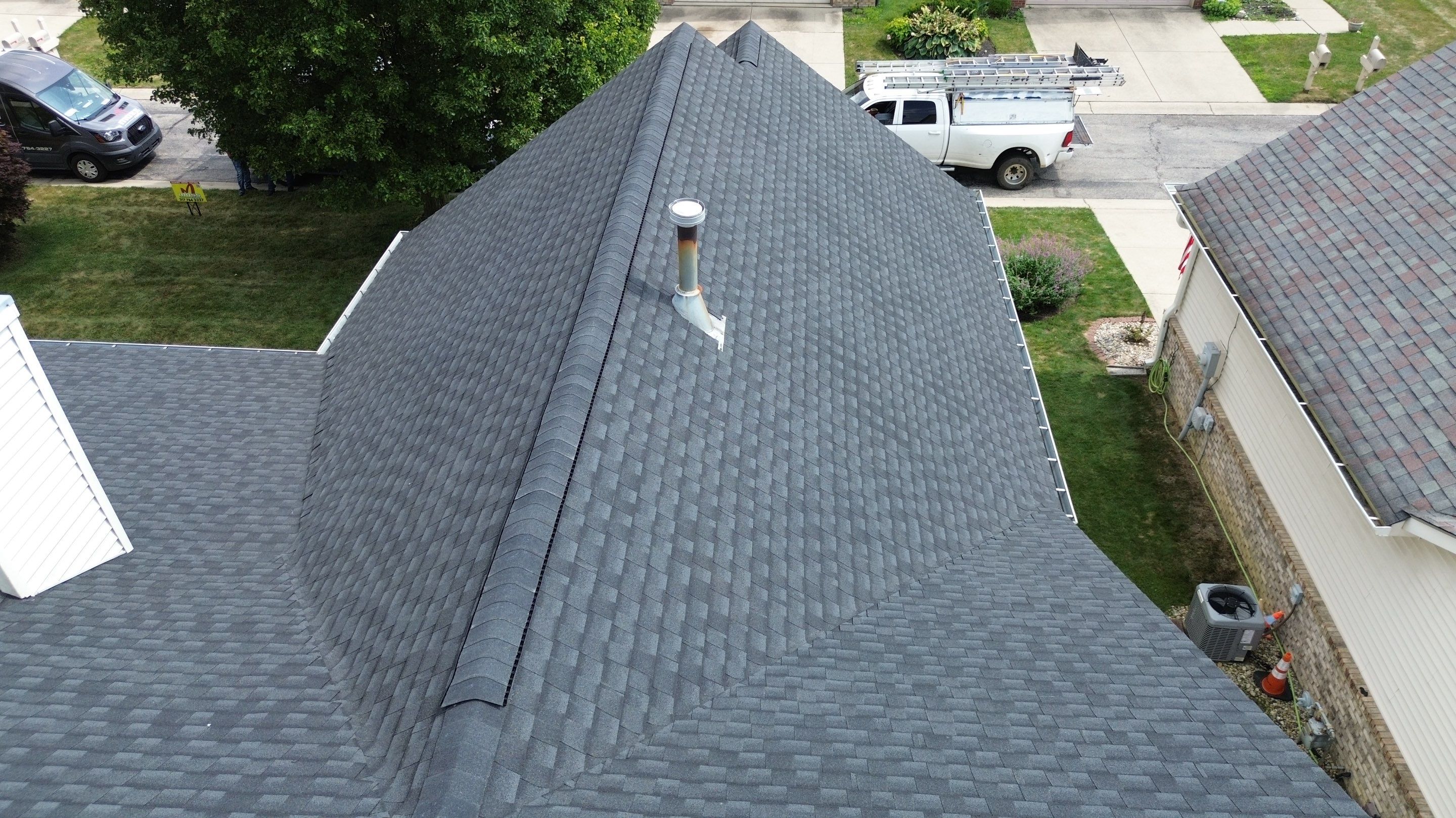 Project in Indianapolis by Moss Roofing