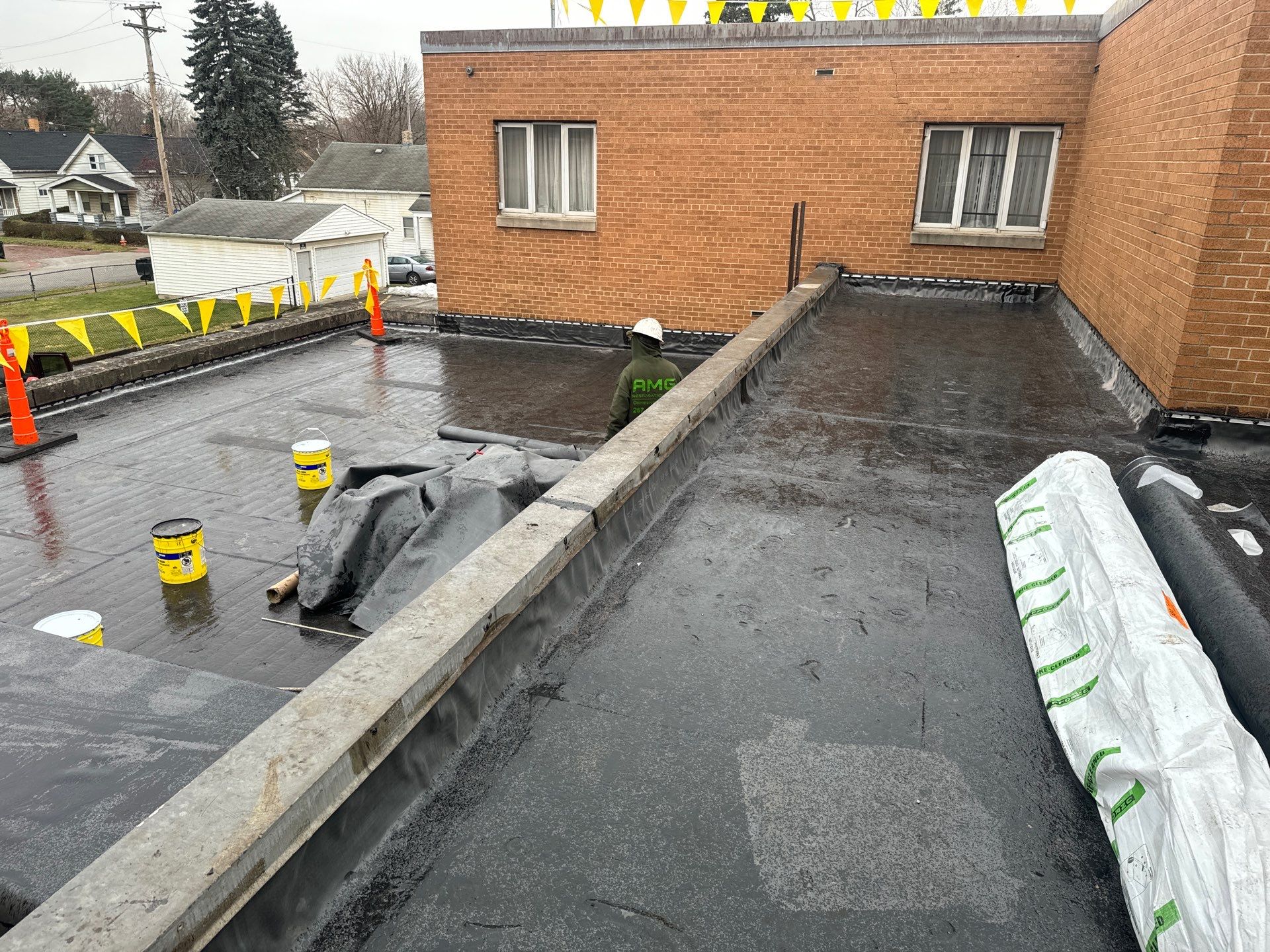 Commercial Roofing Repair using Repair by Absolute Roofing and Construction
