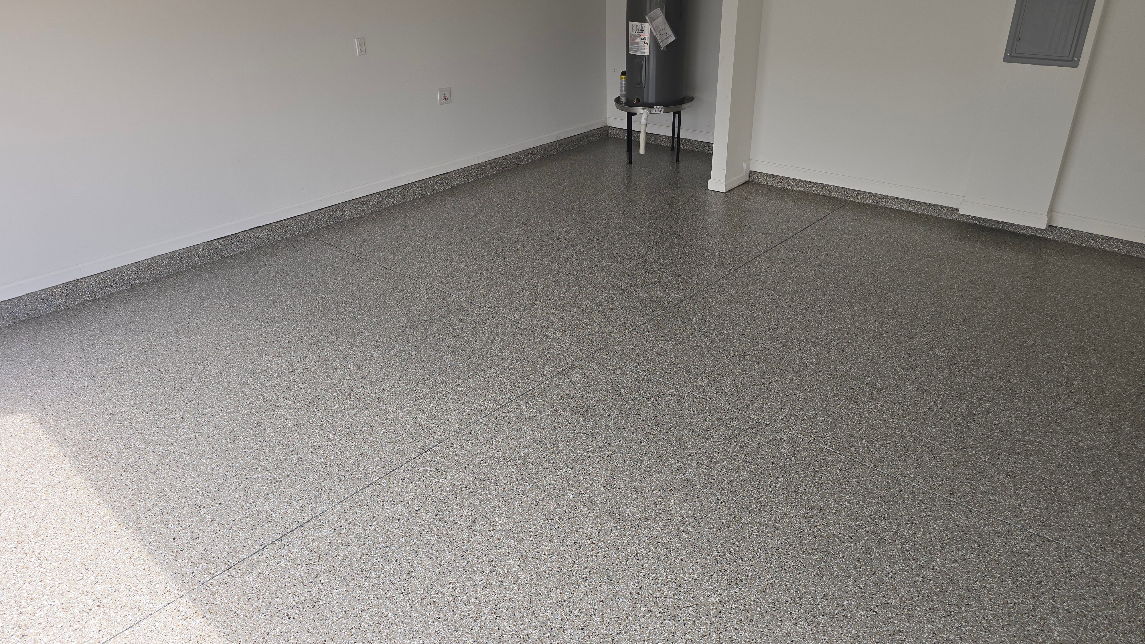 Garage Using Creekbed by Elite Floor Solutions