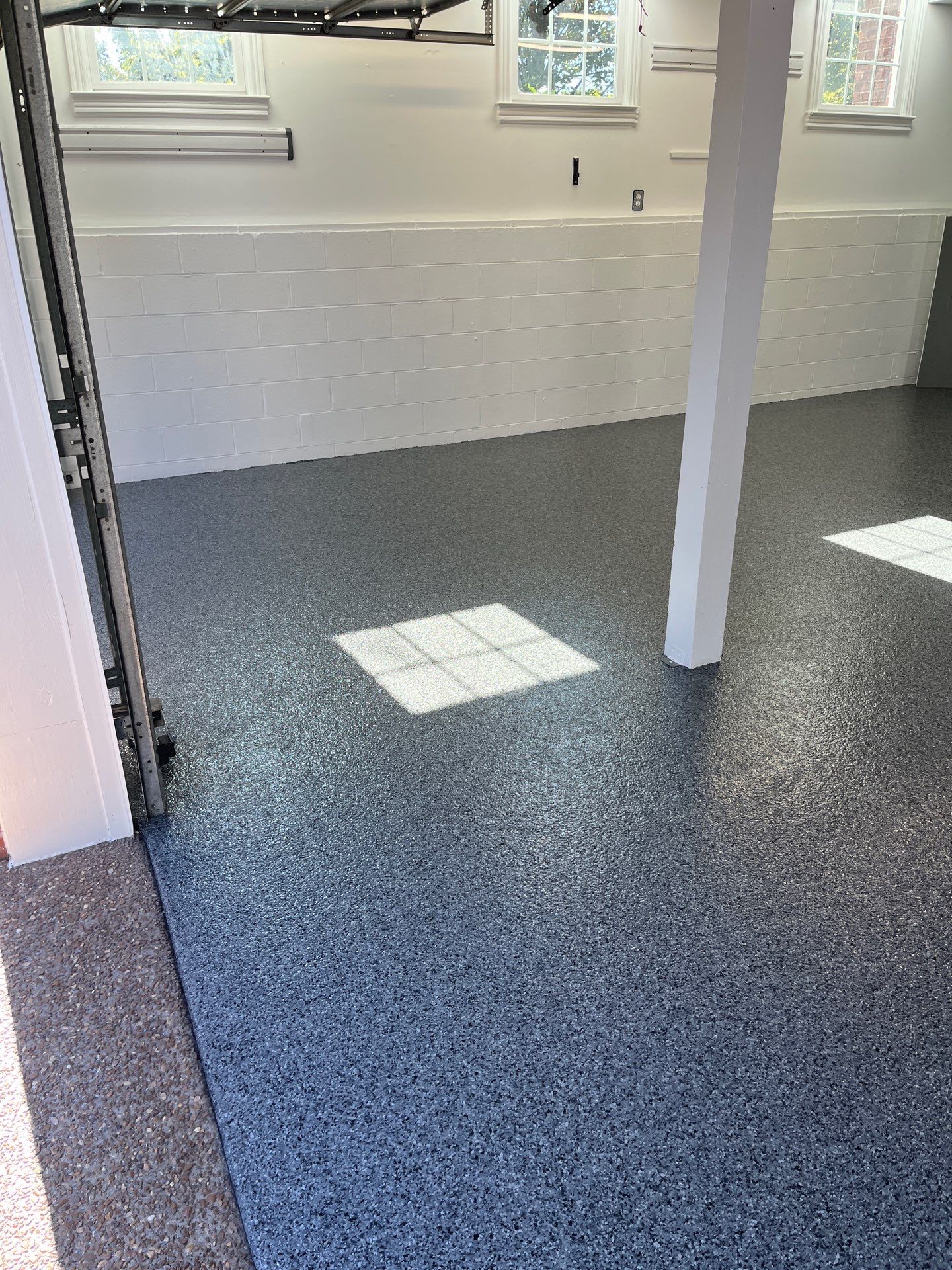 Garage Floor Coating using Nightfall by My Garage Floor Guys