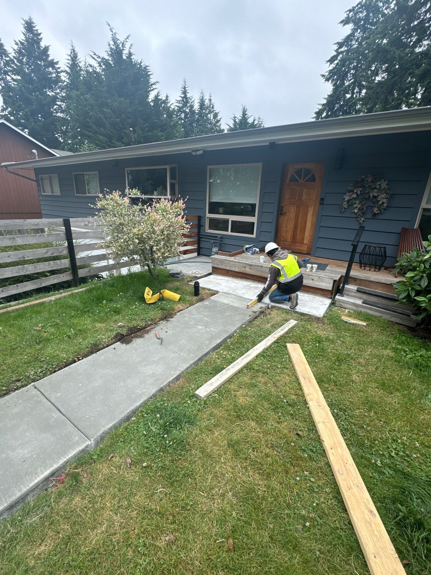 Nathan | Concrete Driveway & Walkway by Jireh Asphalt & Concrete Inc 