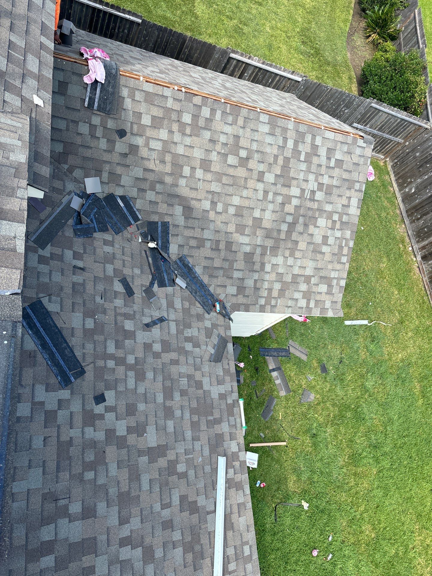 Residential Roofing Installation using Owen's Corning Duration (Lifetime) Shingles by Roof Repair Company