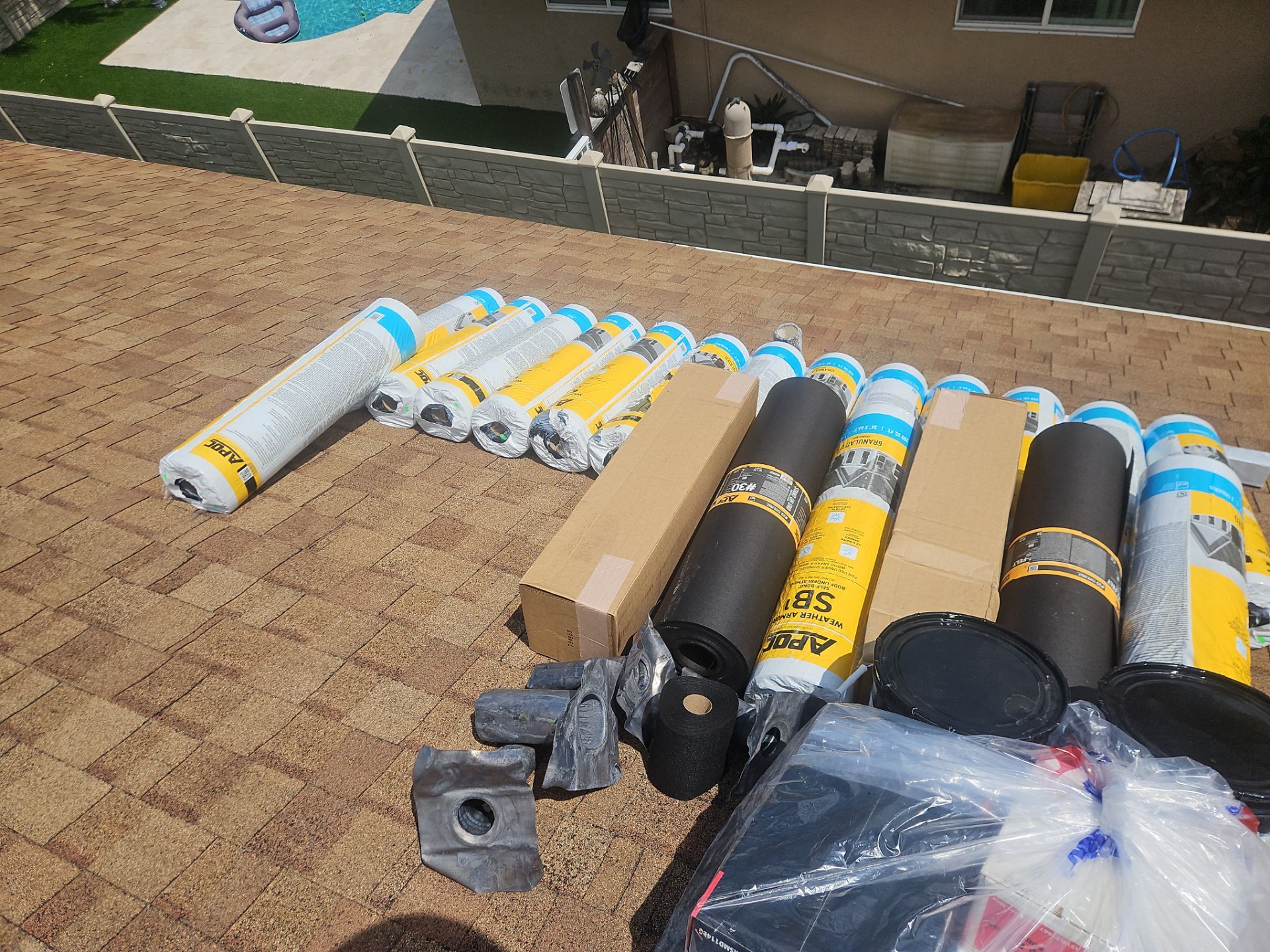 Residential Roofing Installation using GAF by BLUES BROTHERS ROOFING
