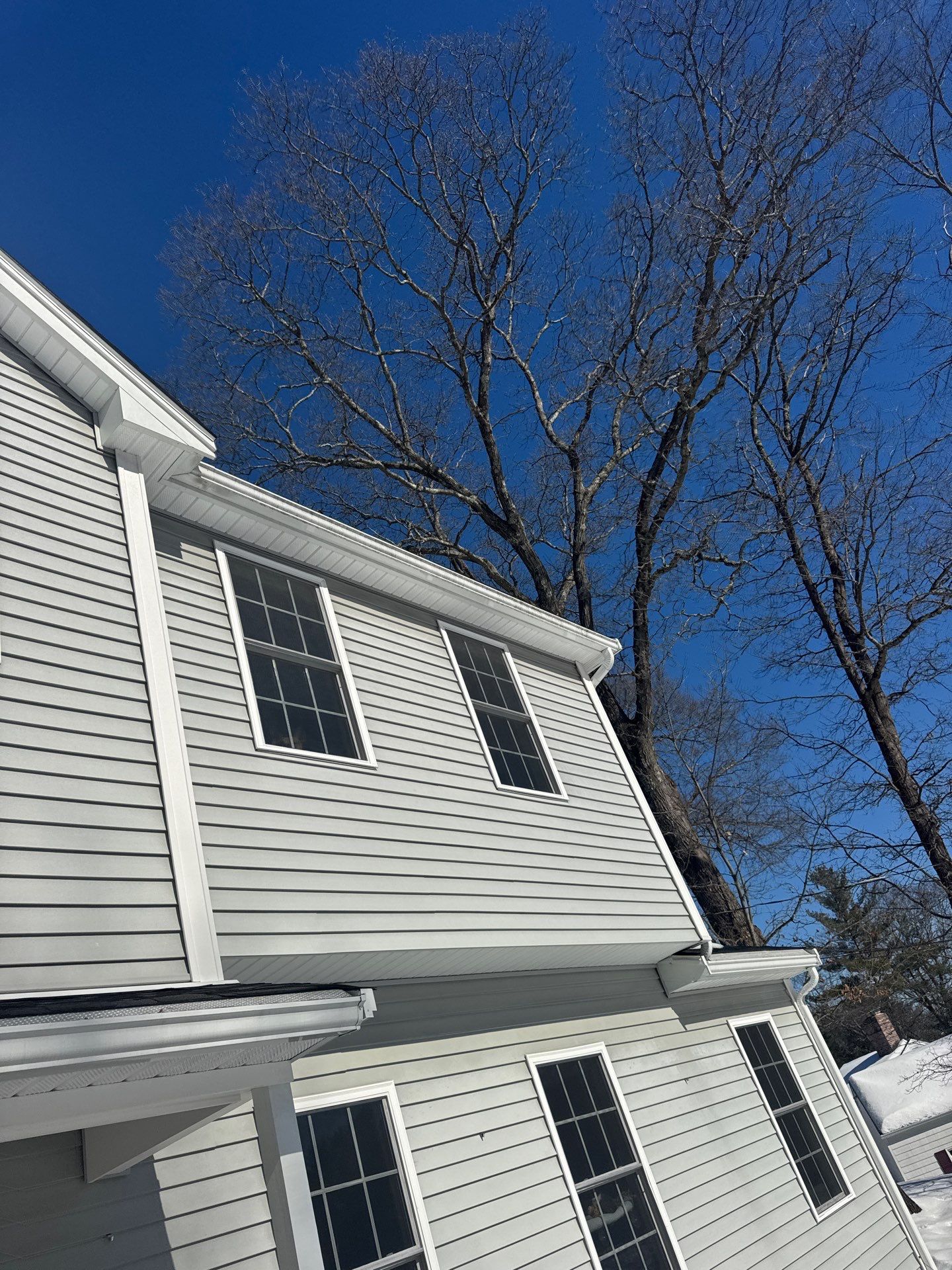 Ice Dam & Snow Removal Project in Chelmsford by Mighty Dog Roofing of Greater Middlesex County