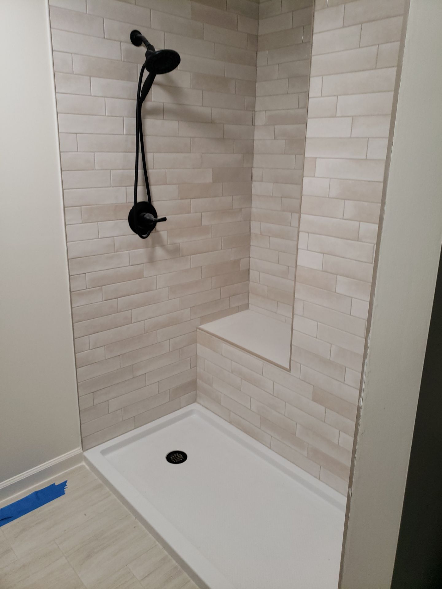 🚿 Seamless Shower Door Install – Just the Finishing Touch!* by A Step Above Handy LLC 