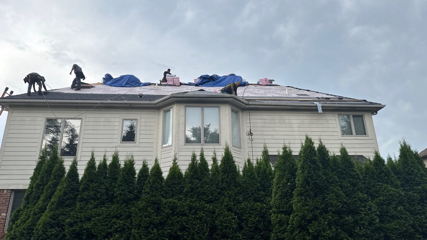 Roof Replacement using Owens Corning Onyx Black by 180 Contractors