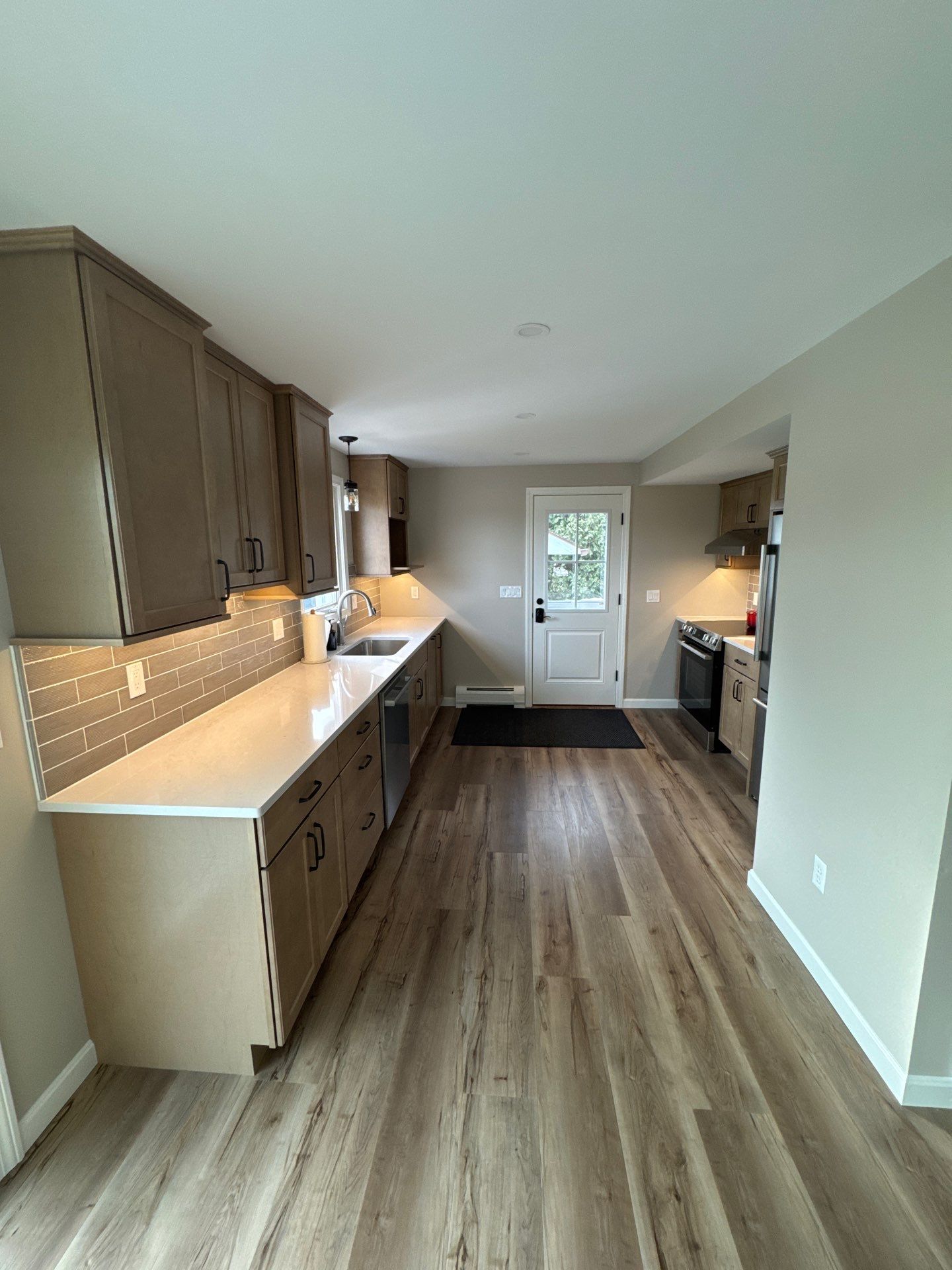 Kitchen Remodel & Deck Installation using Owen Corning Composite Framing Lumber by Chagnon Building & Remodeling LLC