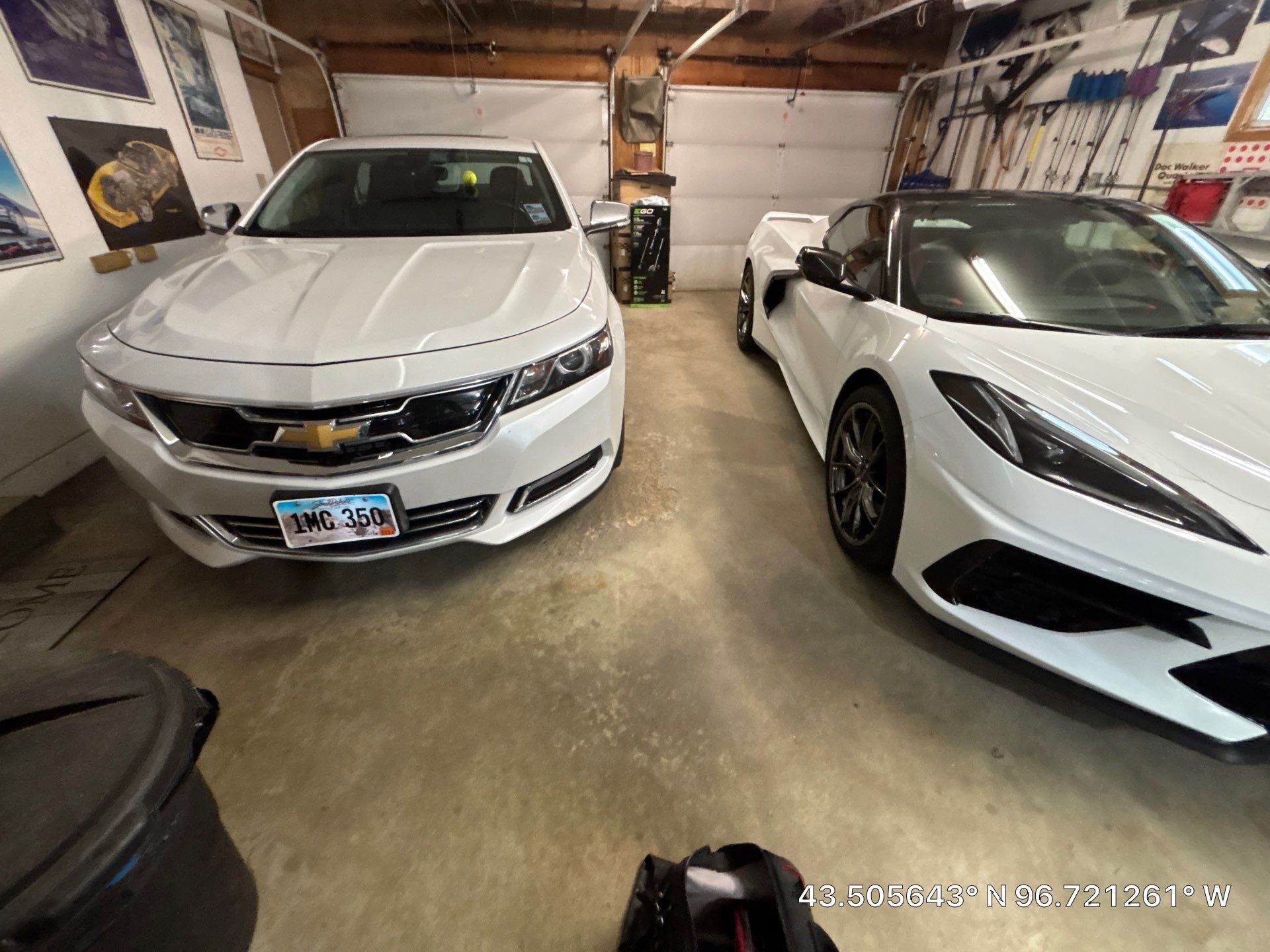 High-Performance Polyurea Garage Floor Coating and Stem Wall Finishing in Sioux Falls by Select Painting, Coatings & Garage Cabinets