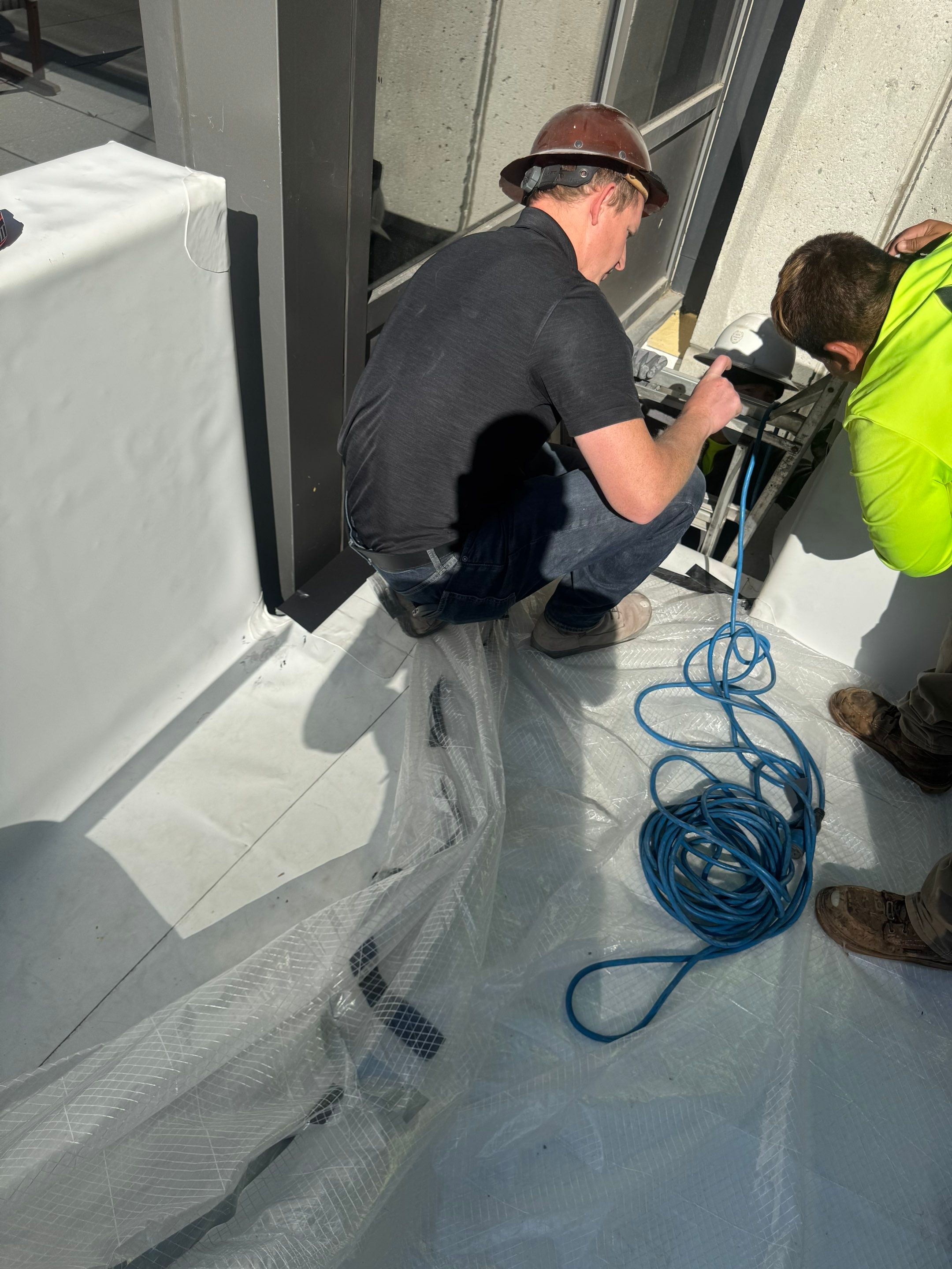 Spanish Tile & TPO Roofing Installation – Cuevacia Restaurant | Colony Square Midtown Atlanta by Mosaic Roofing Company