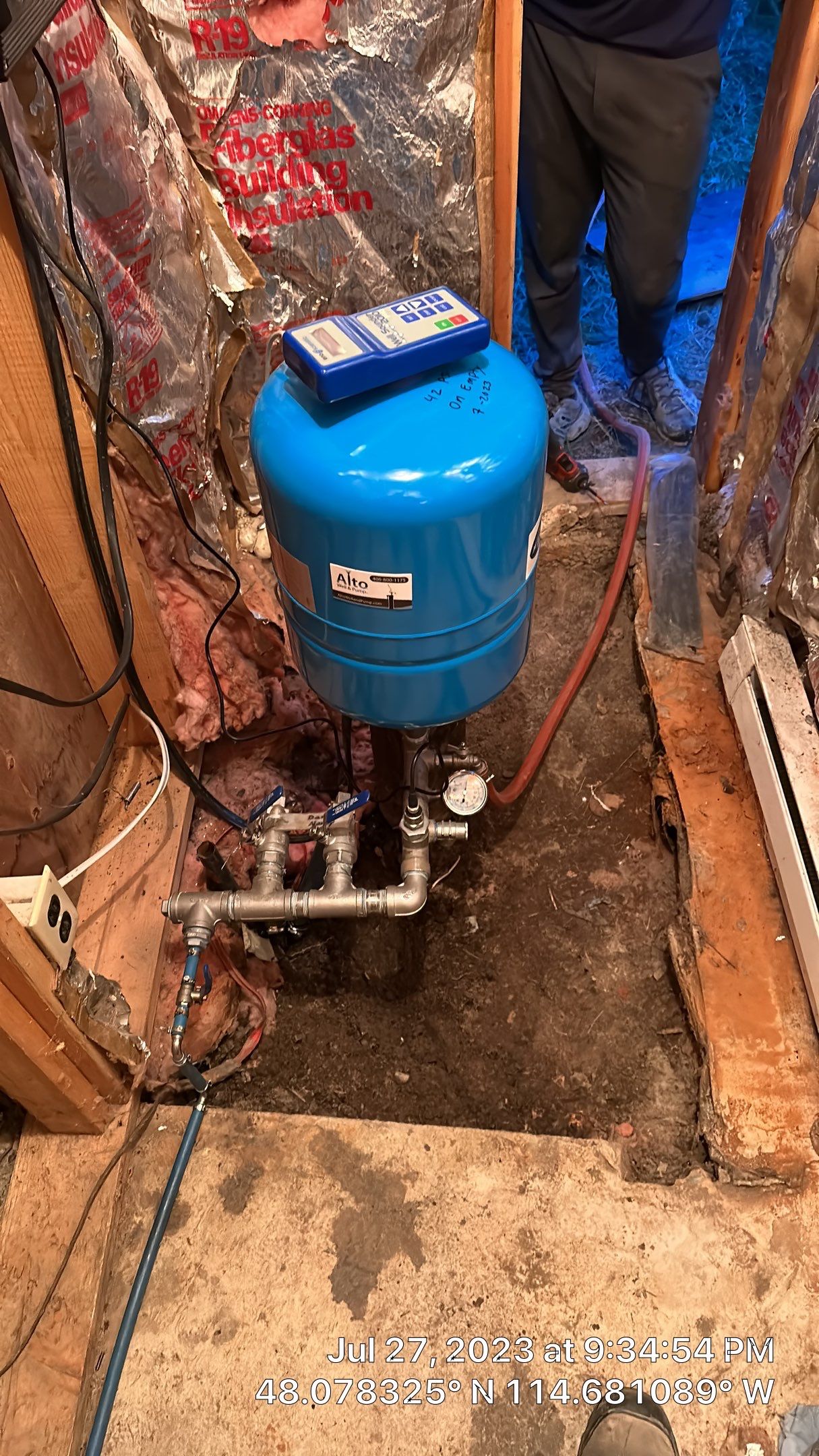Update existing pump system for increased demand by Alto Well and Pump, LLC