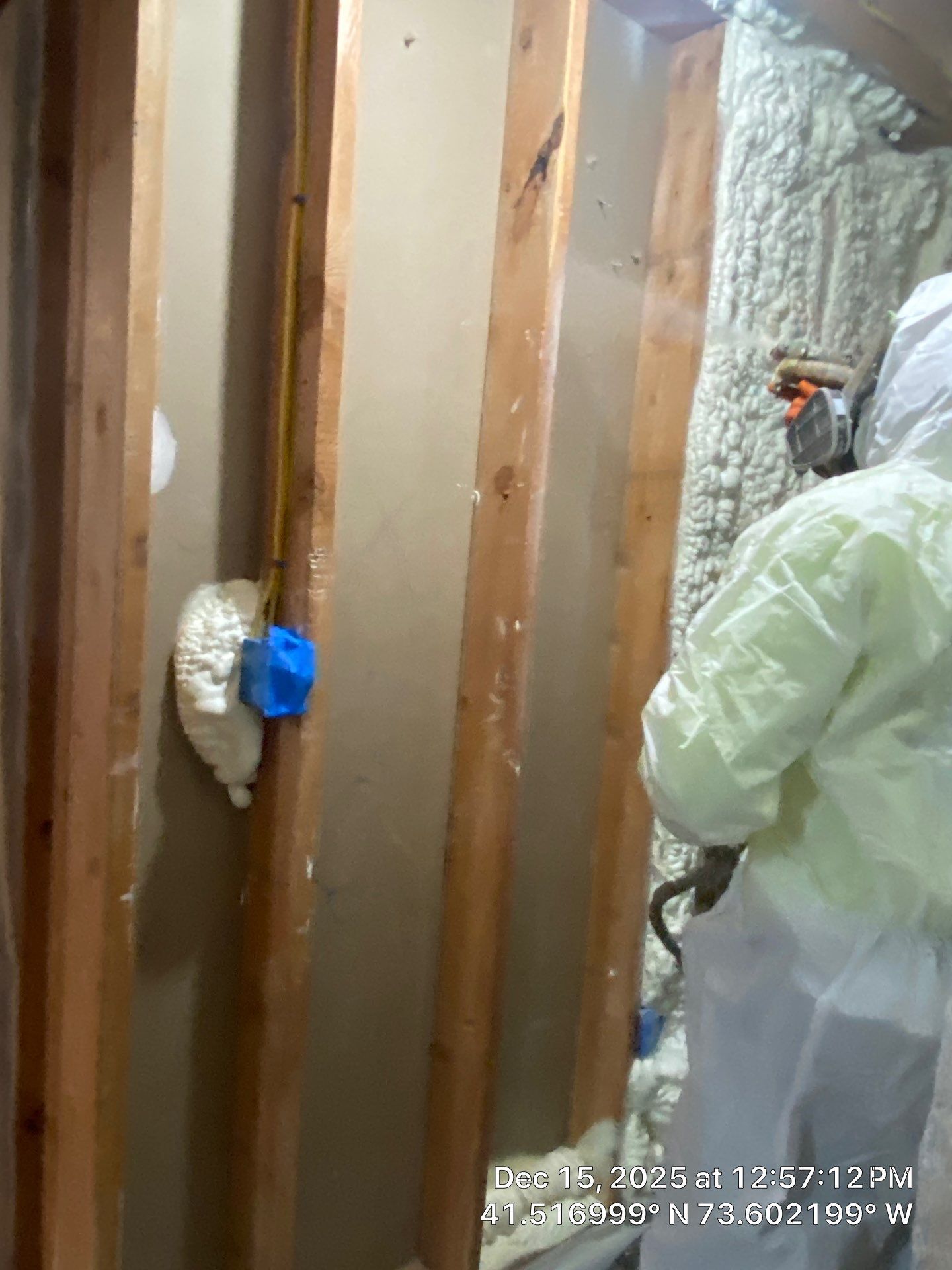 Attic Insulation using open cell spray foam by NYS Foam & Energy