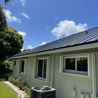 24ga 1" Nail-Strip Charcoal Gray  by Total Roofing System The Metal Roof Experts