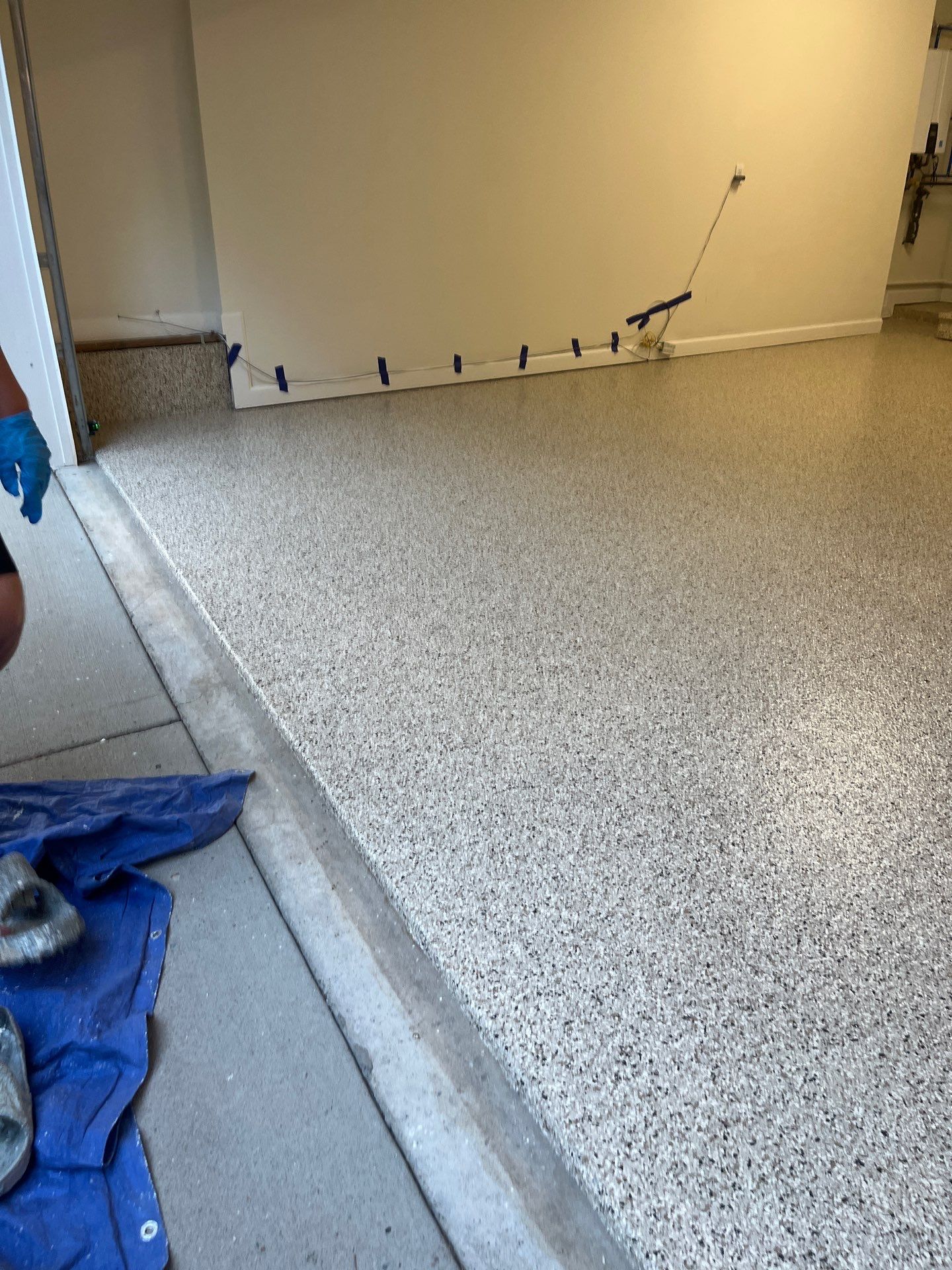 Garage Floor Coating using Shoreline by My Garage Floor Guys