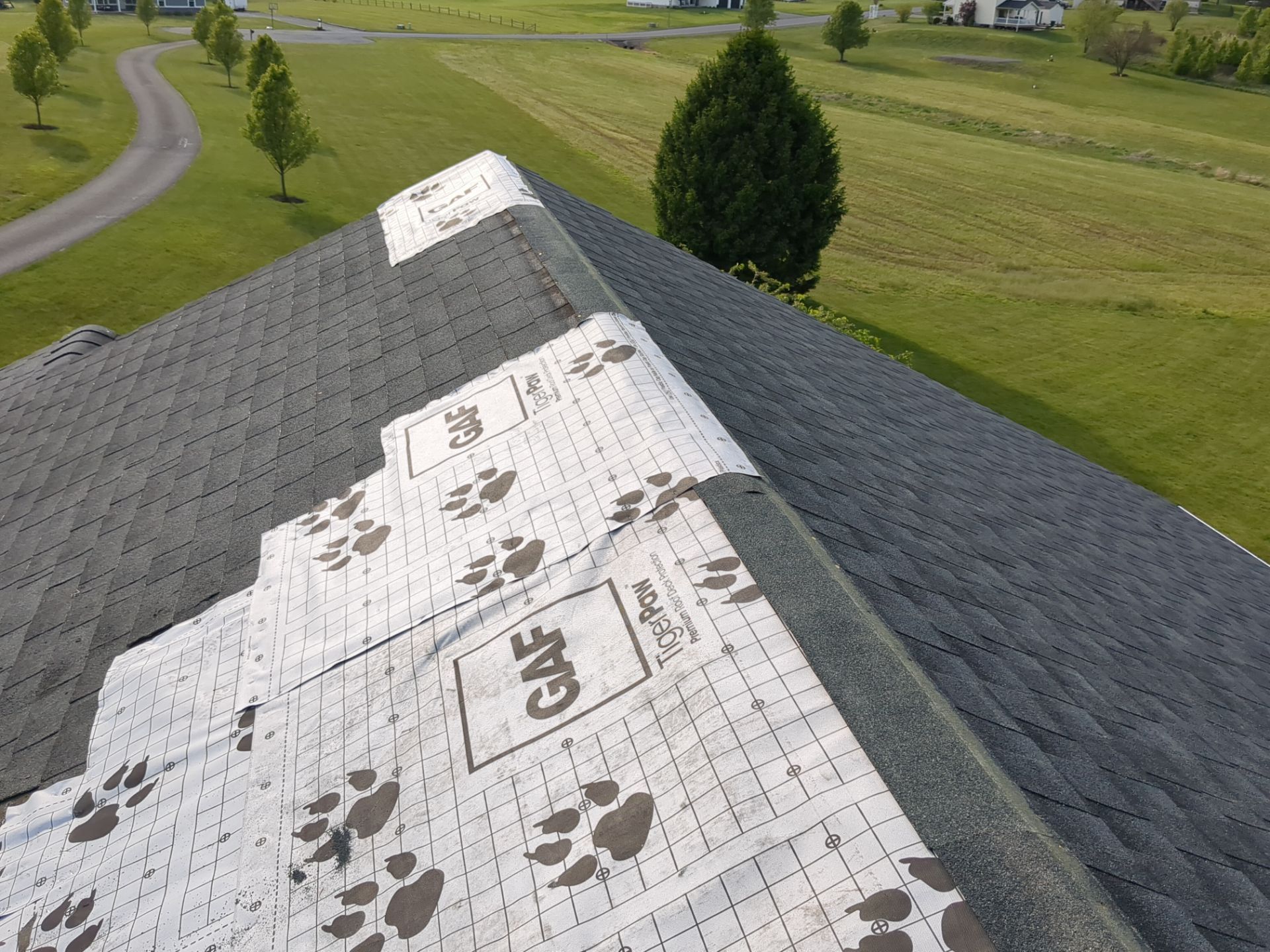 Asphalt Shingle Roof Replacement by Esh Builders